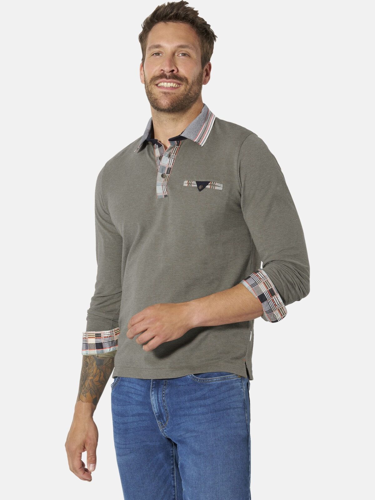 Babista Langarm-Poloshirt CIELA