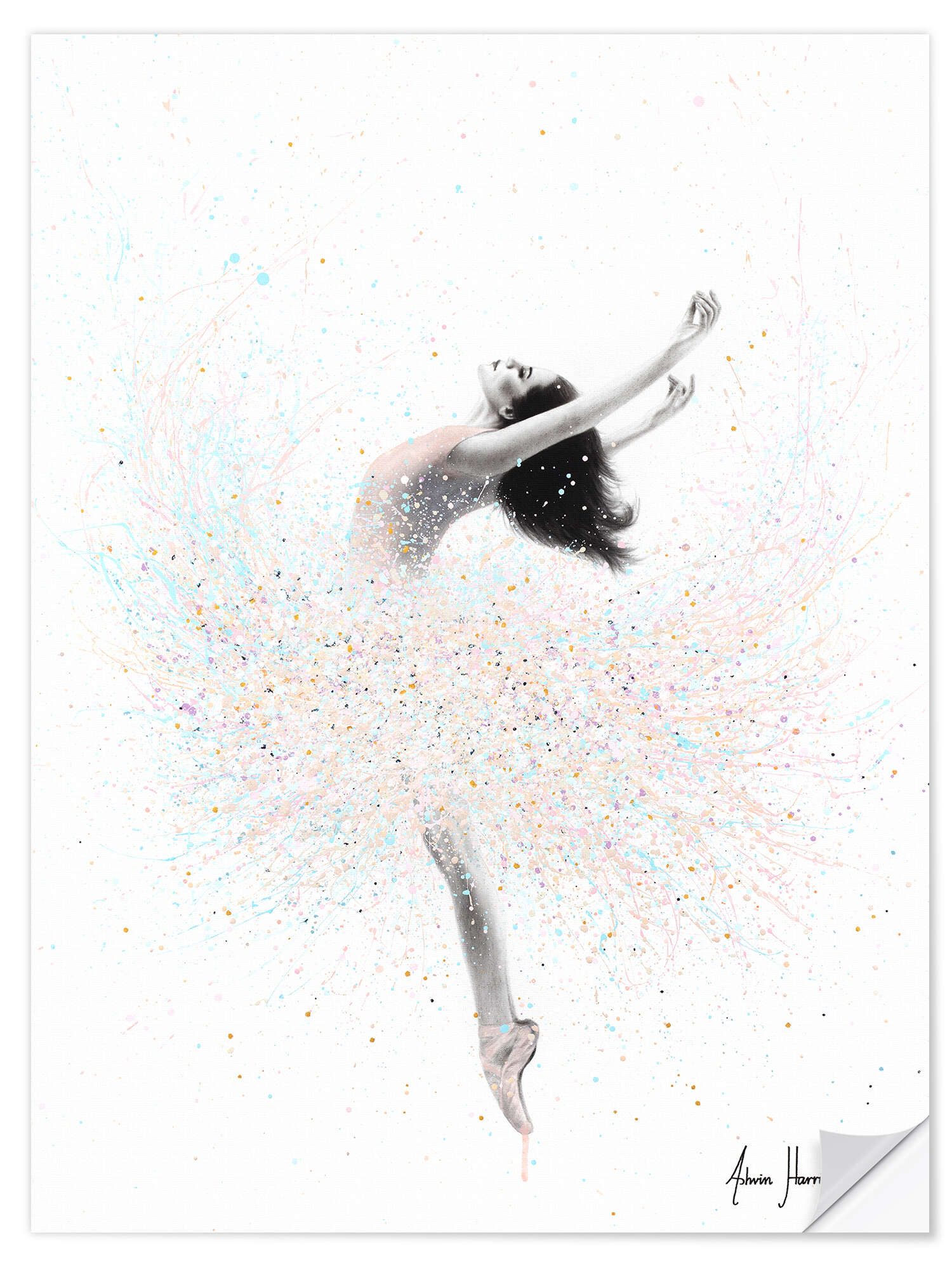 Wandfolie Ashvin Harrison