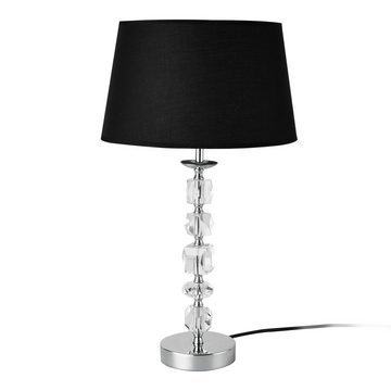 lux.pro Tischleuchte, ohne Leuchtmittel, »Kosmopolita« Tischlampe Nachttischlampe H: 53cm Schwarz