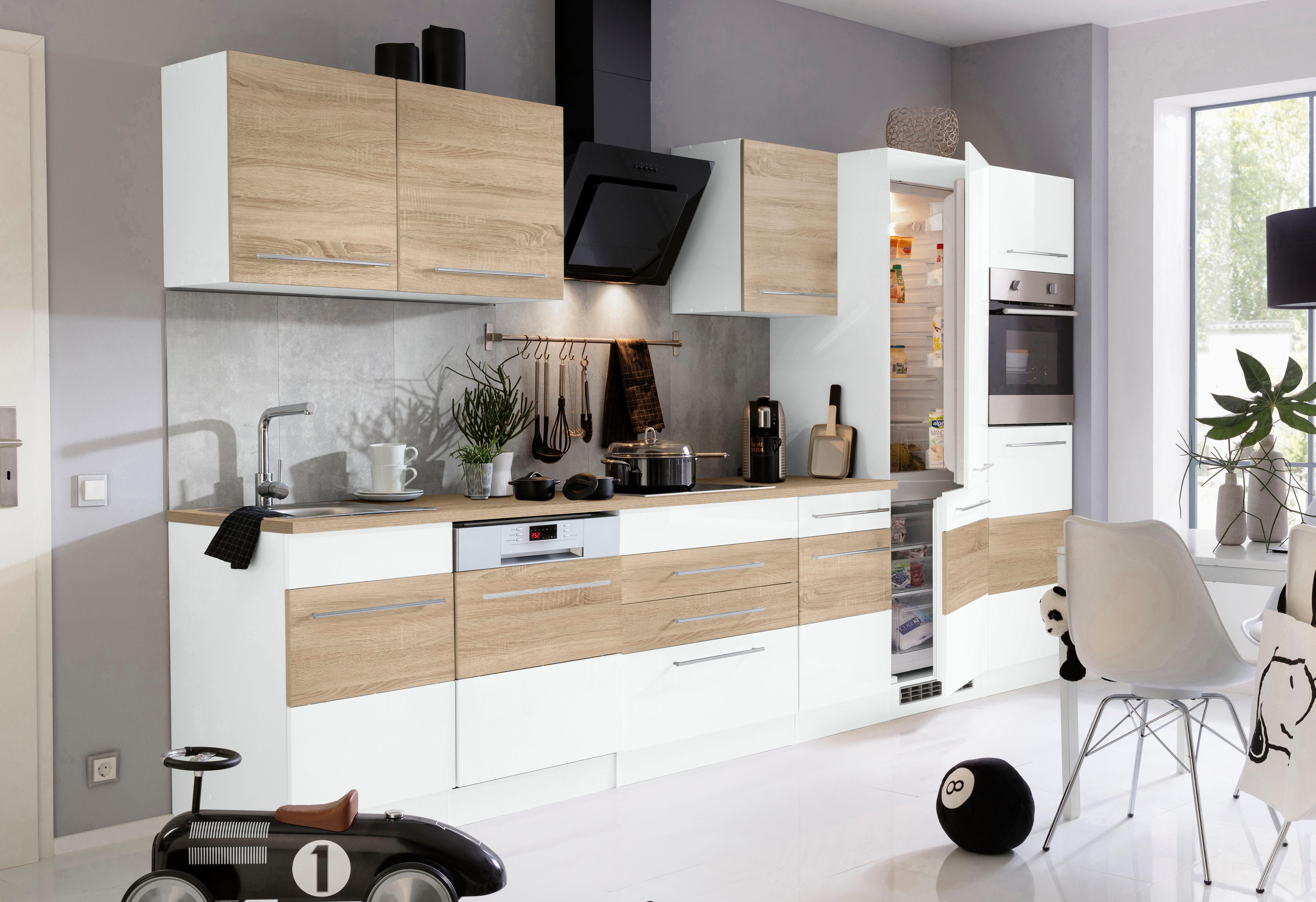 KOCHSTATION Küchenzeile KS-Trient, Breite 360 cm, wahlweise mit E-Geräten, günstig online kaufen