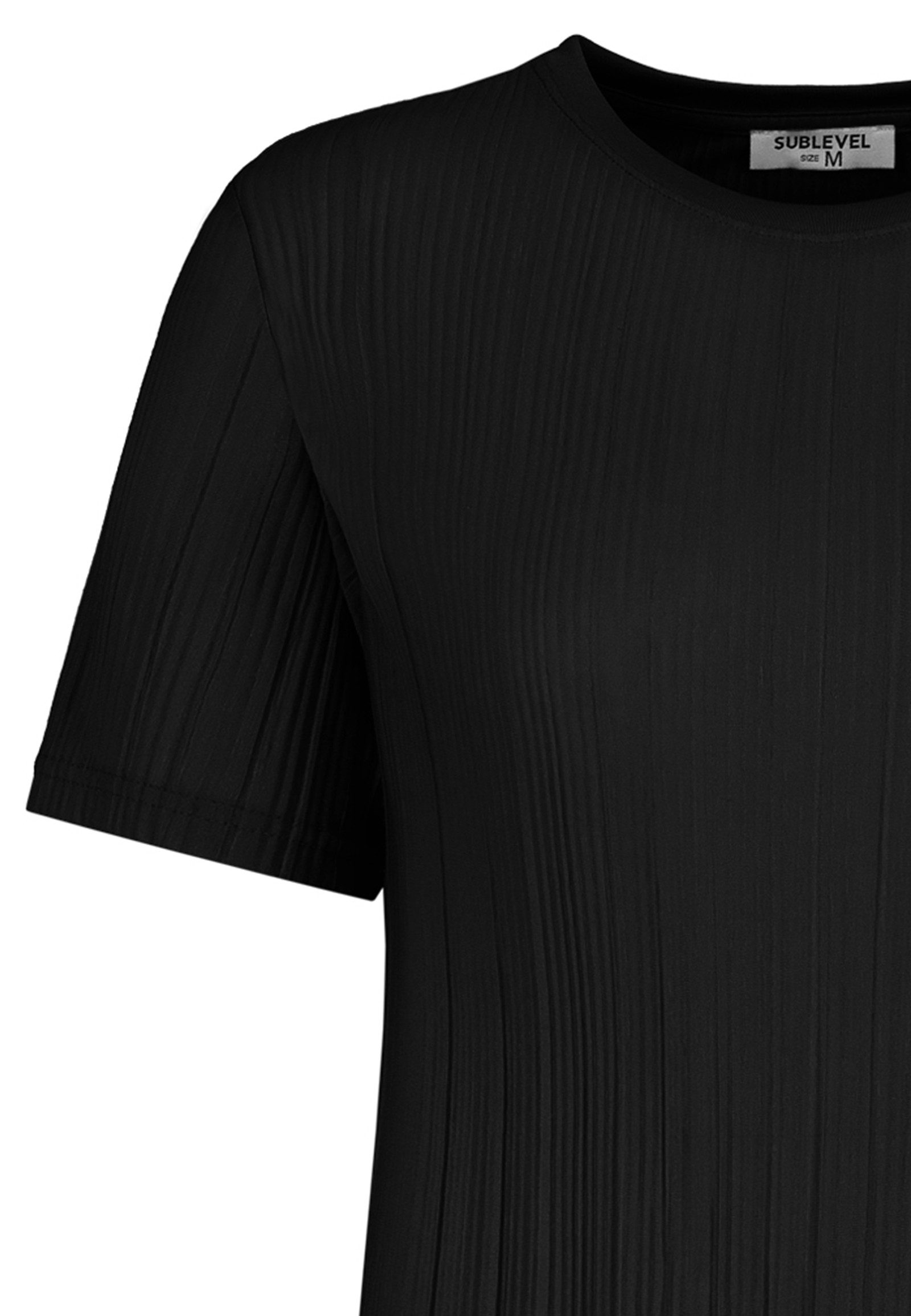 SUBLEVEL Shirtkleid Modernes Outfit mit Rundhalsausschnitt günstig online kaufen