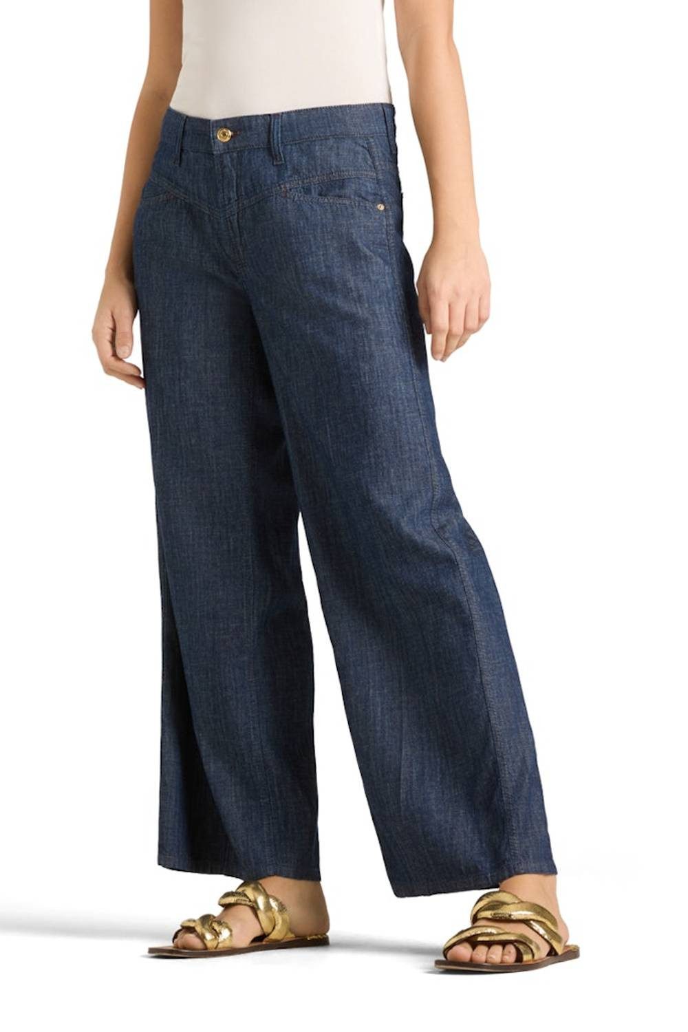 Cambio 5-Pocket-Jeans 9176G 0154-01 blau