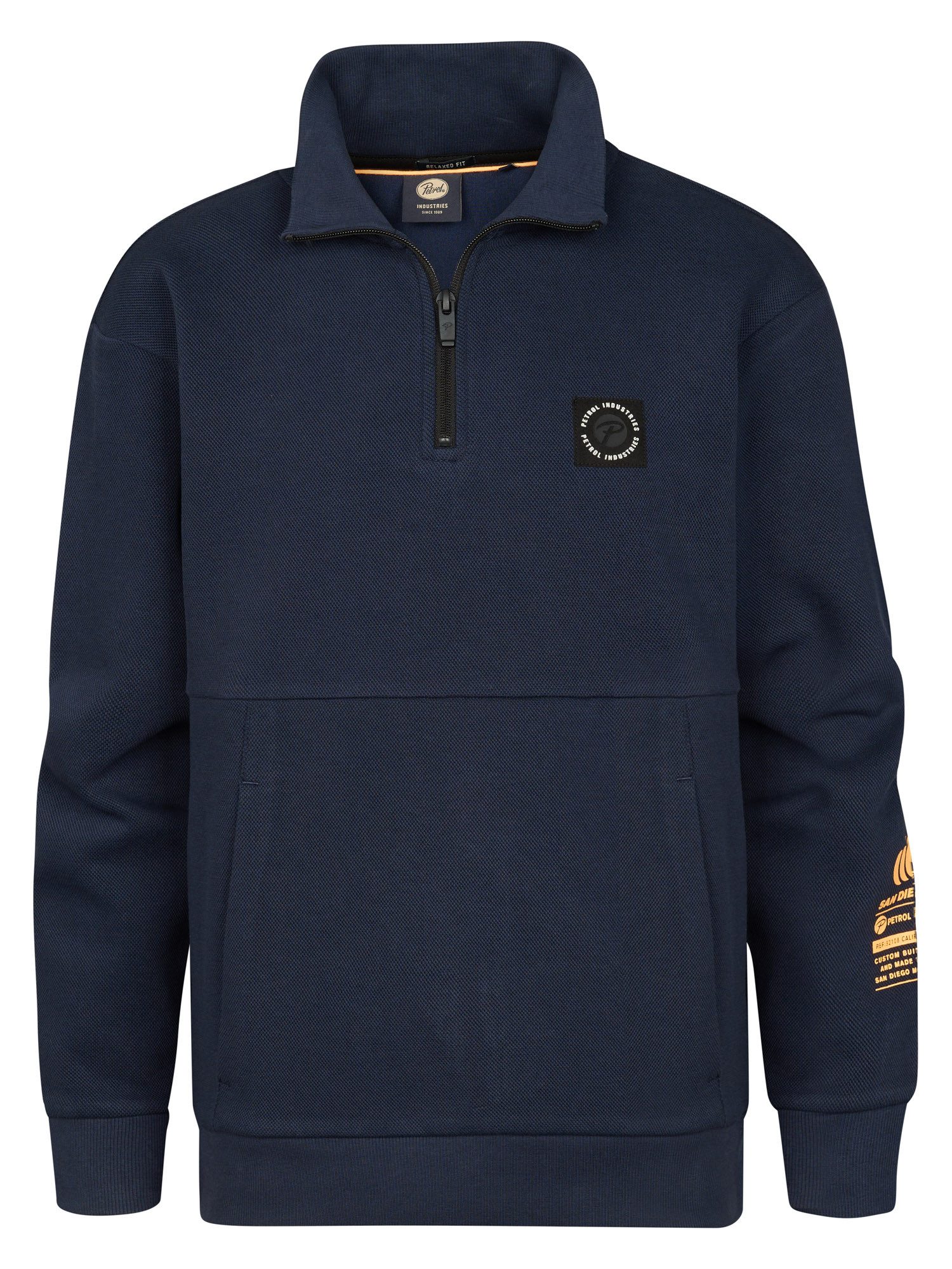 Petrol Industries Sweatshirt Hermosillo mit Half-Zip