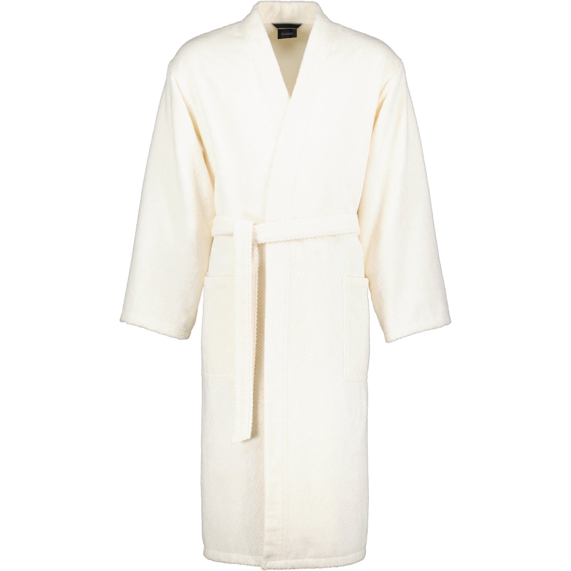 Cawö Herrenbademantel Pure 5622 Kimono Frottier, Kimono, 100% Baumwolle