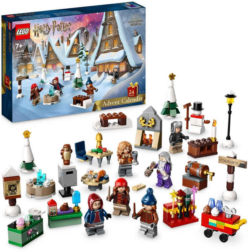 LEGO® Spielzeug-Adventskalender Spielbausteine, LEGO Harry Potter (76418), LEGO® Harry Potter; Made in Europe