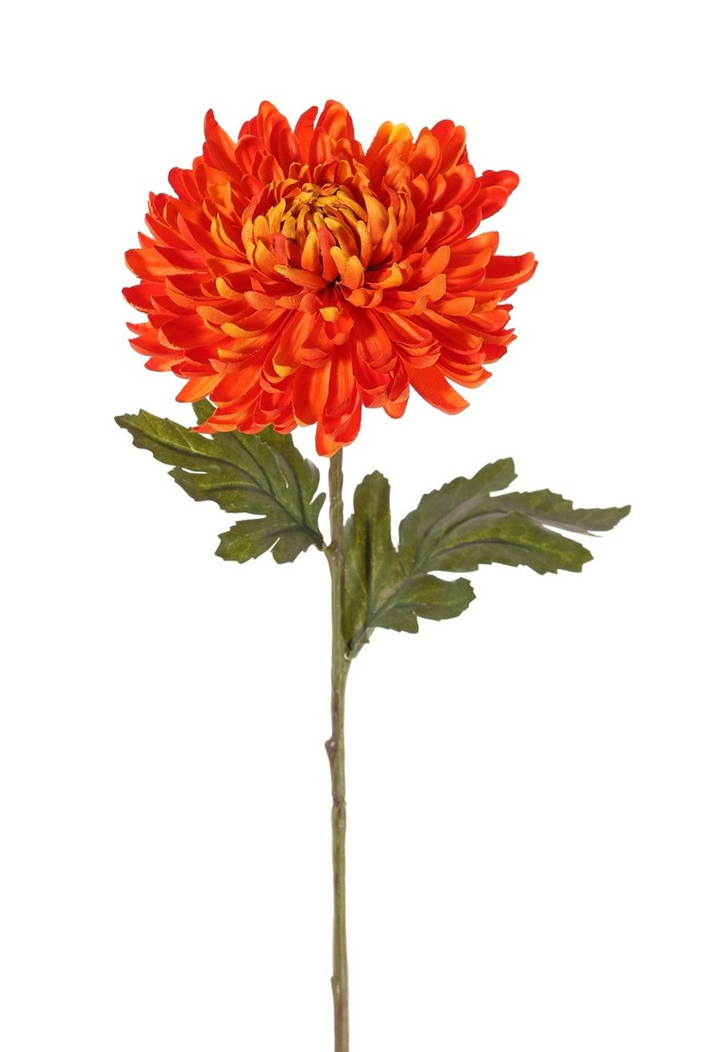 Kunstblume Chrysantheme DELPHINA, orange, 65cm, Ø14cm Chrysantheme, artplants, Höhe 65.0 cm