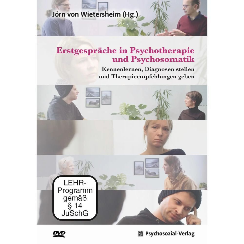 DVD Erstgespräche in Psychotherapie und Psychosomatik (DVD)