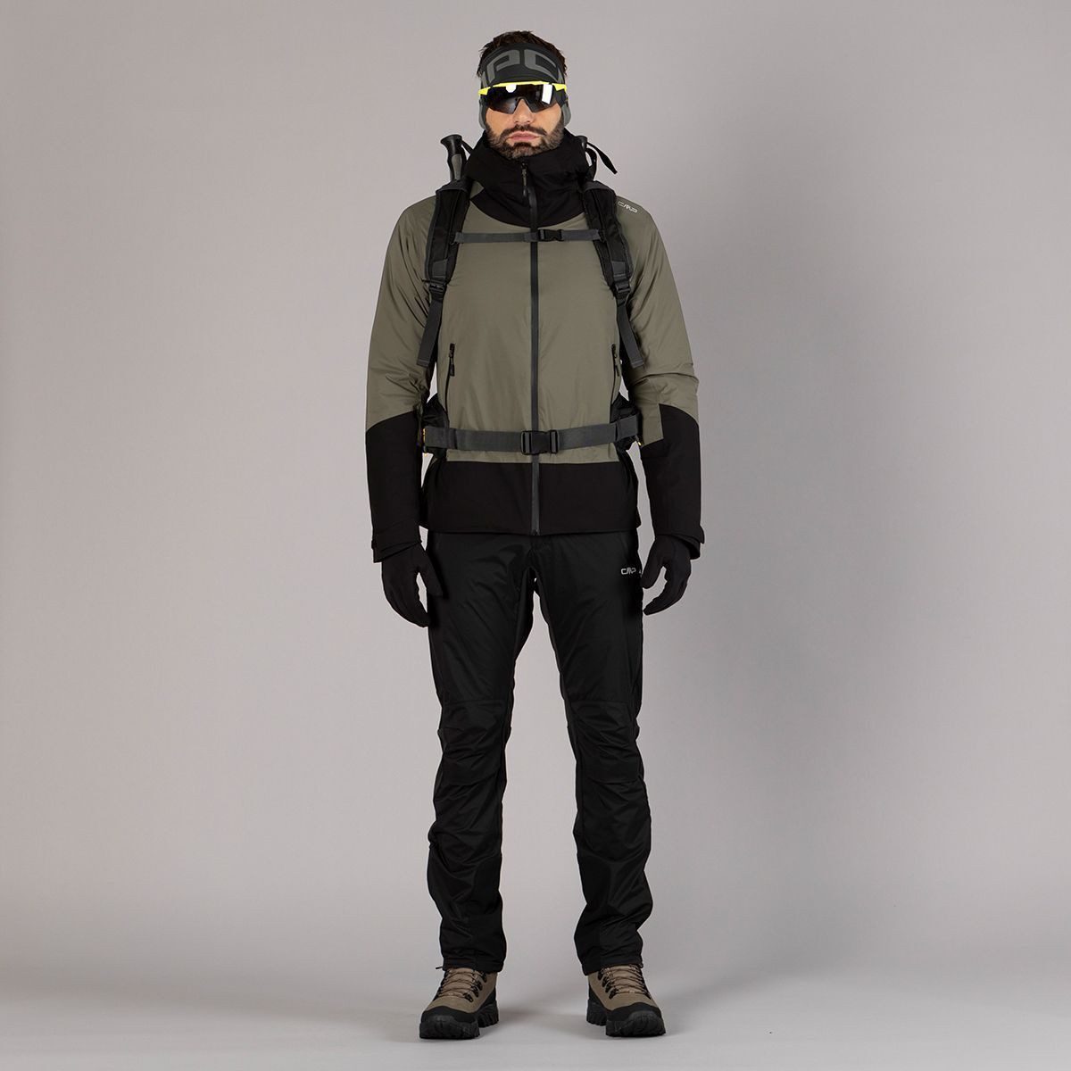 CMP Skihose MAN Long Pant Optimal für Skitouren: Funktionale Herren-Hose mit Stretch, Belüftung