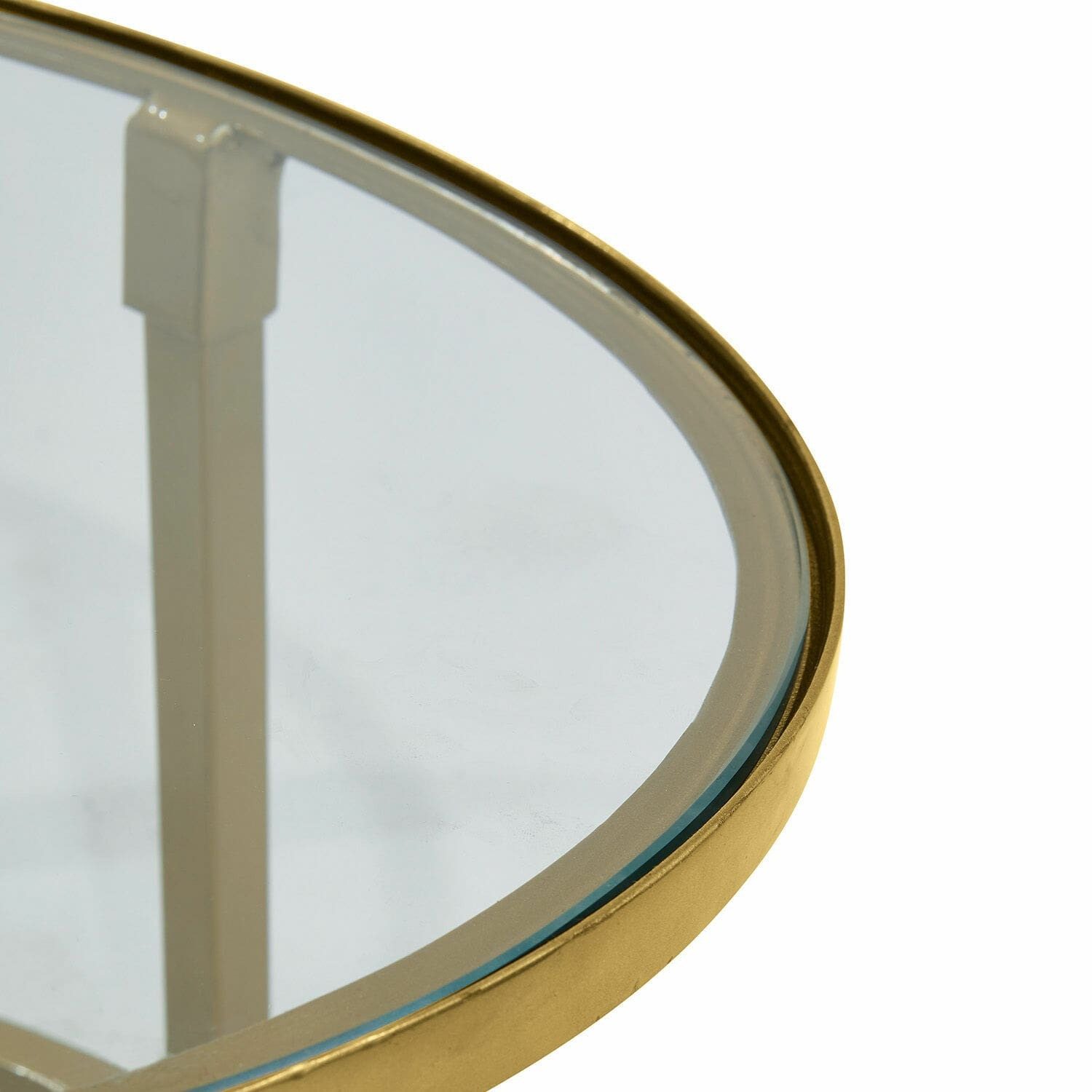 Mirabeau Couchtisch Couchtisch 2er Set Ninove antikgold