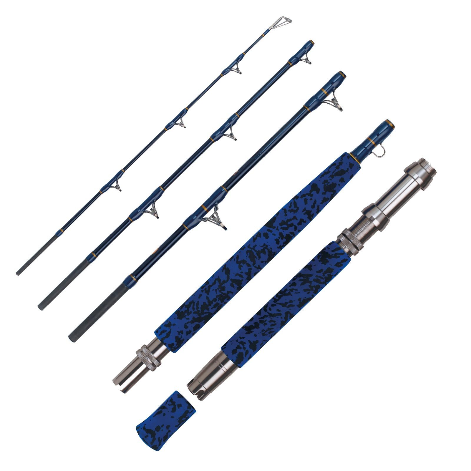 WFT Reiserute, (5-tlg), WFT SEA KING Traveller 2,15m 30lbs, 200-1000g Meeres-Reiserute