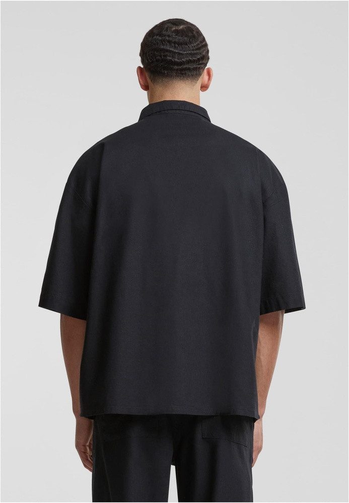 URBAN CLASSICS Langarmhemd Boxy Cotton Linen Shirt günstig online kaufen