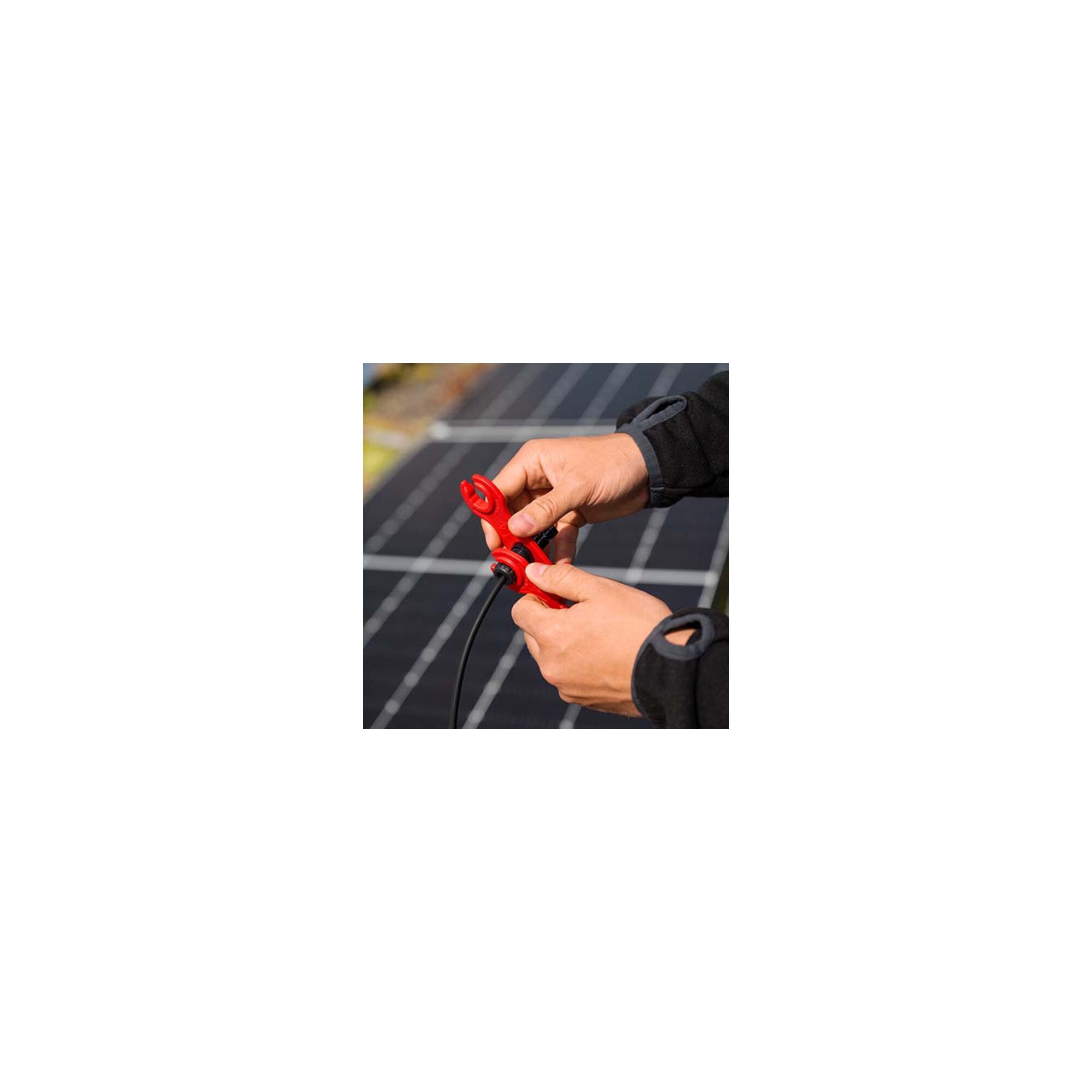 Knipex Crimpzange KNIPEX 97 49 66 2 Montagewerkzeug-Set für Solar-Steckverbinder MC4® 11
