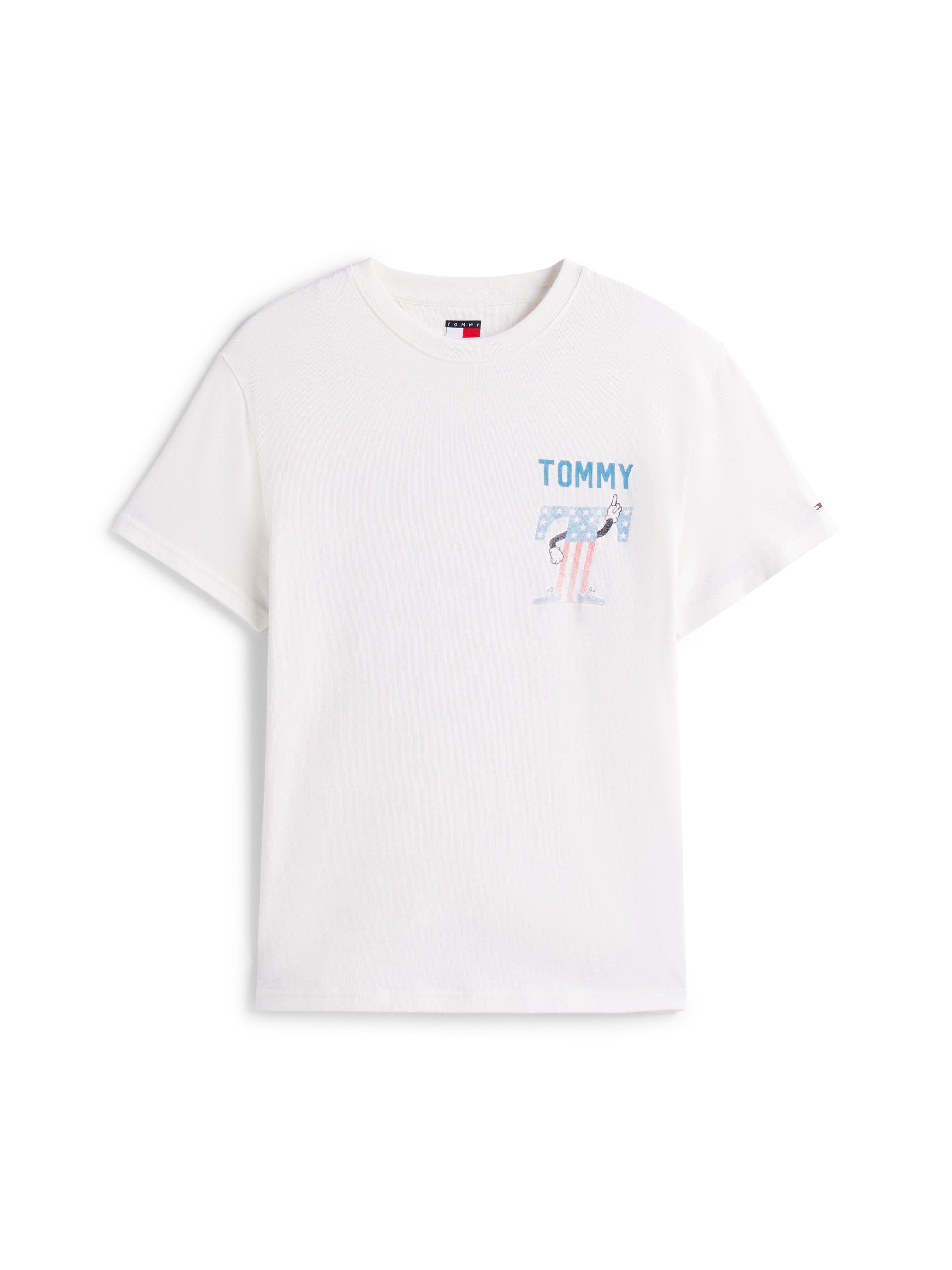 T-Shirt TJM REG USA SCRIPT SS TEE