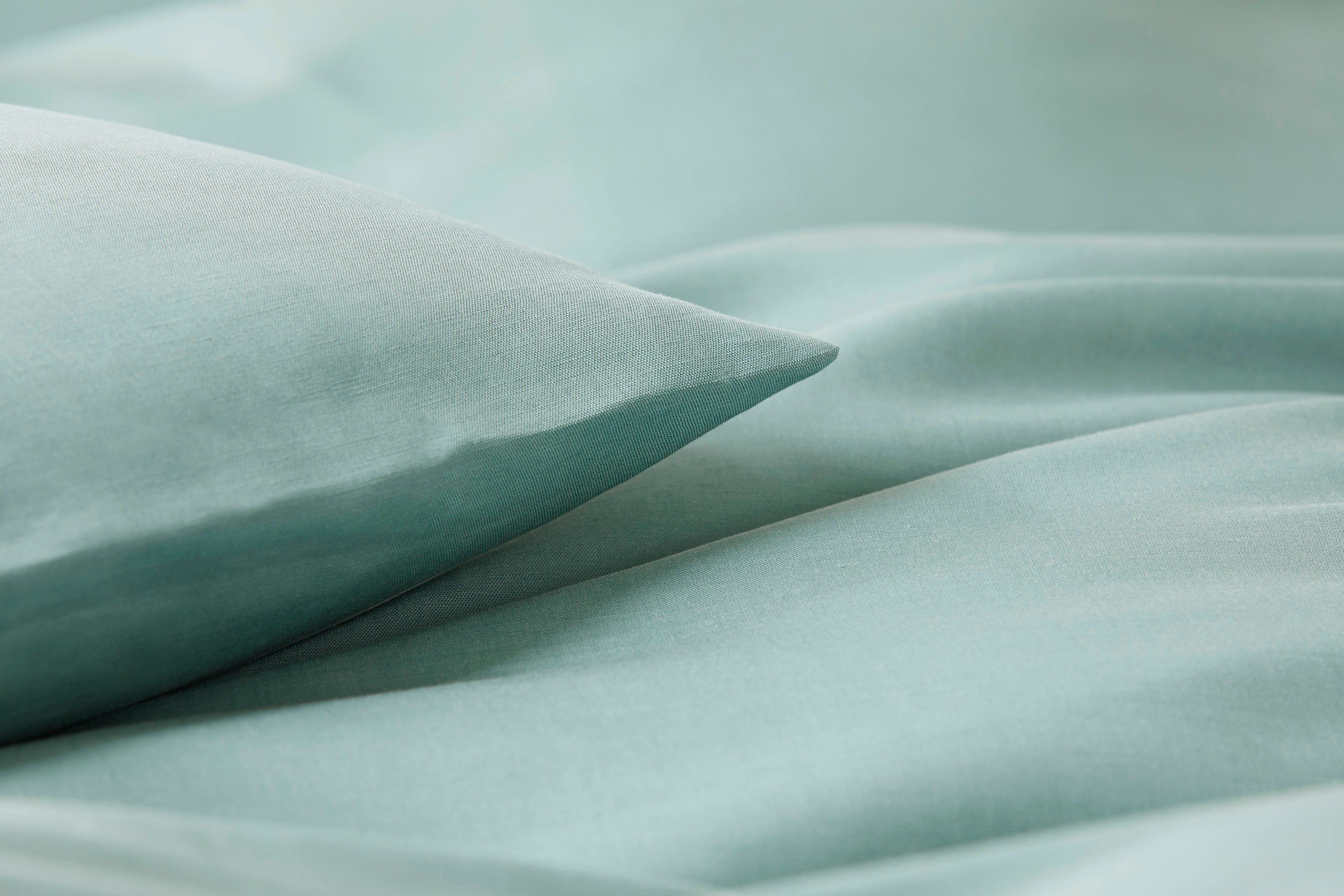 Elegante Bettwäsche Breezee, Halbleinen, 2 teilig, günstig online kaufen