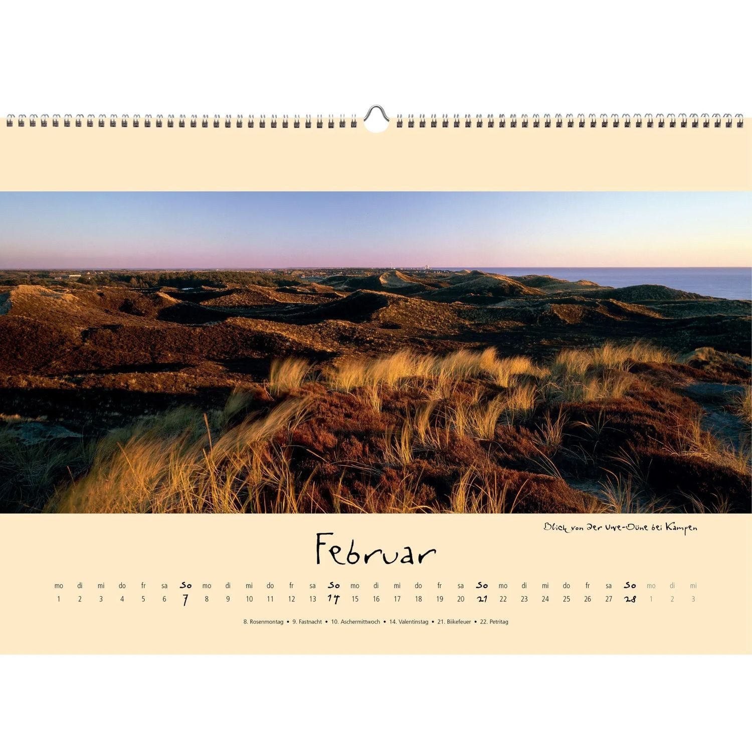 Panoramakalender Sylt-die Insel 2027 Panoramakalender – Bild 3 von 5