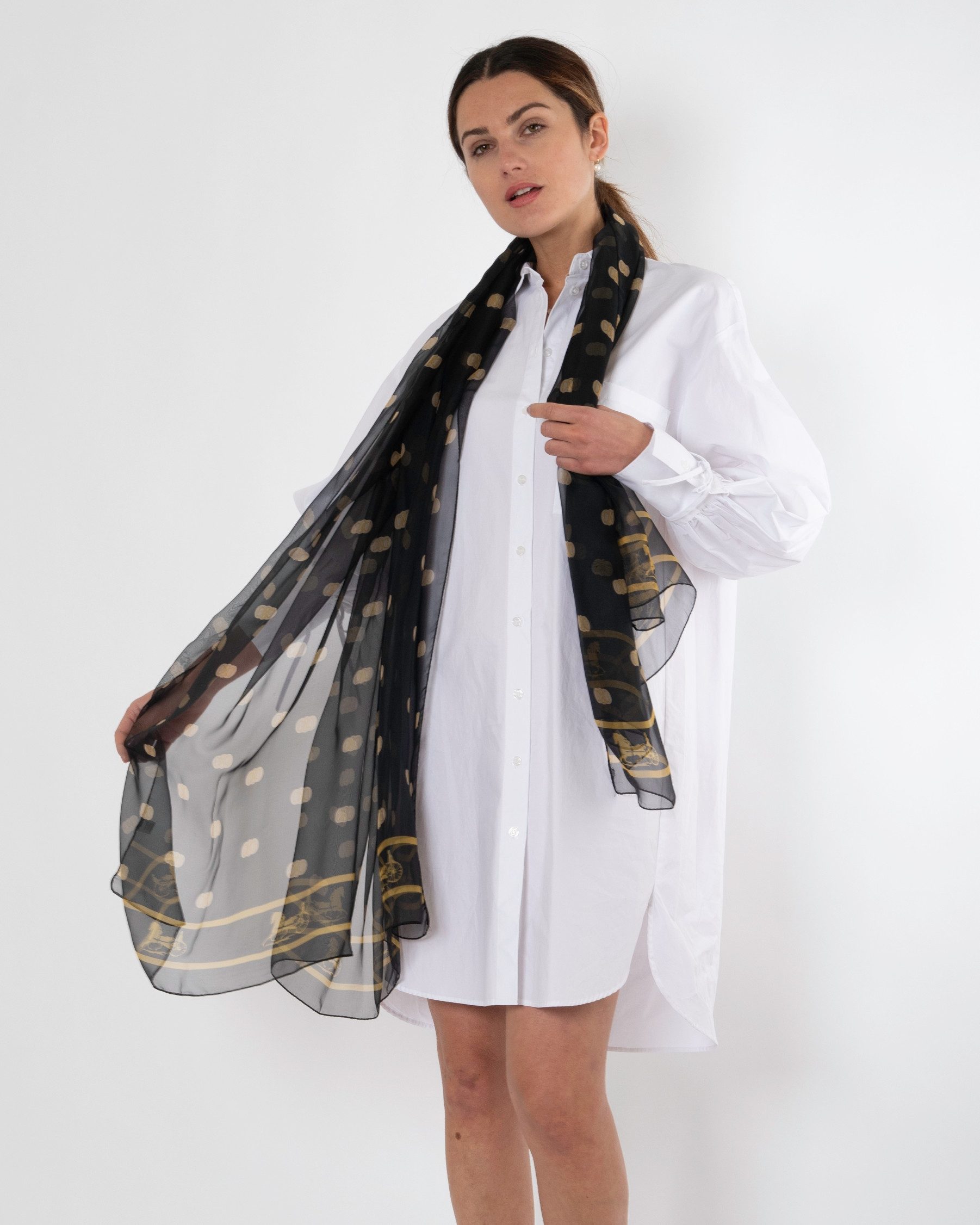 MayTree Modeschal großer, leichter Chiffonschal Damen günstig online kaufen