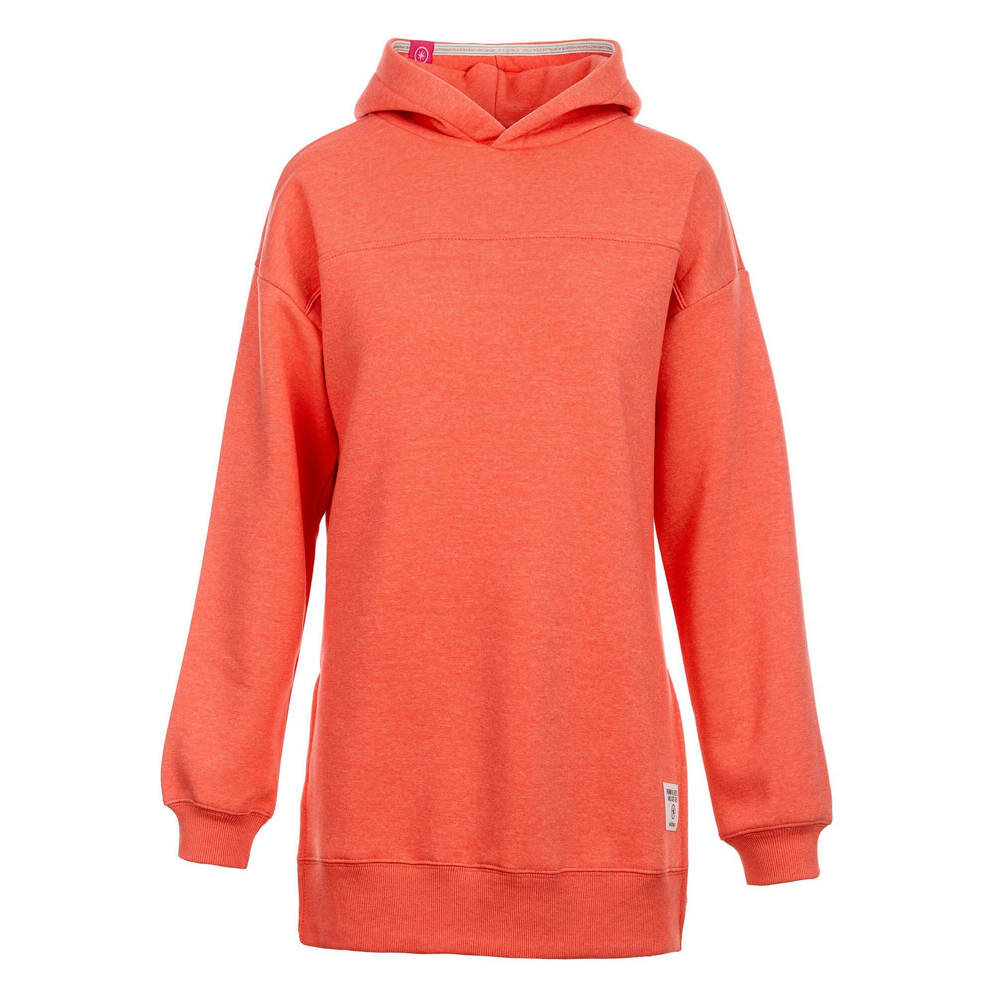 salzhaut Kapuzenpullover Damen Hoodie Oversized Langer Kestoonje Pullover Kapuze mit 