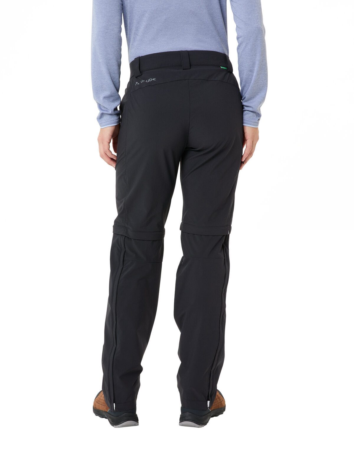 VAUDE Funktionshose Women's Farley Stretch ZO T-Zip Pants II (1-tlg) schnellstrocknende und strapazierfähige Outdoor-Hose
