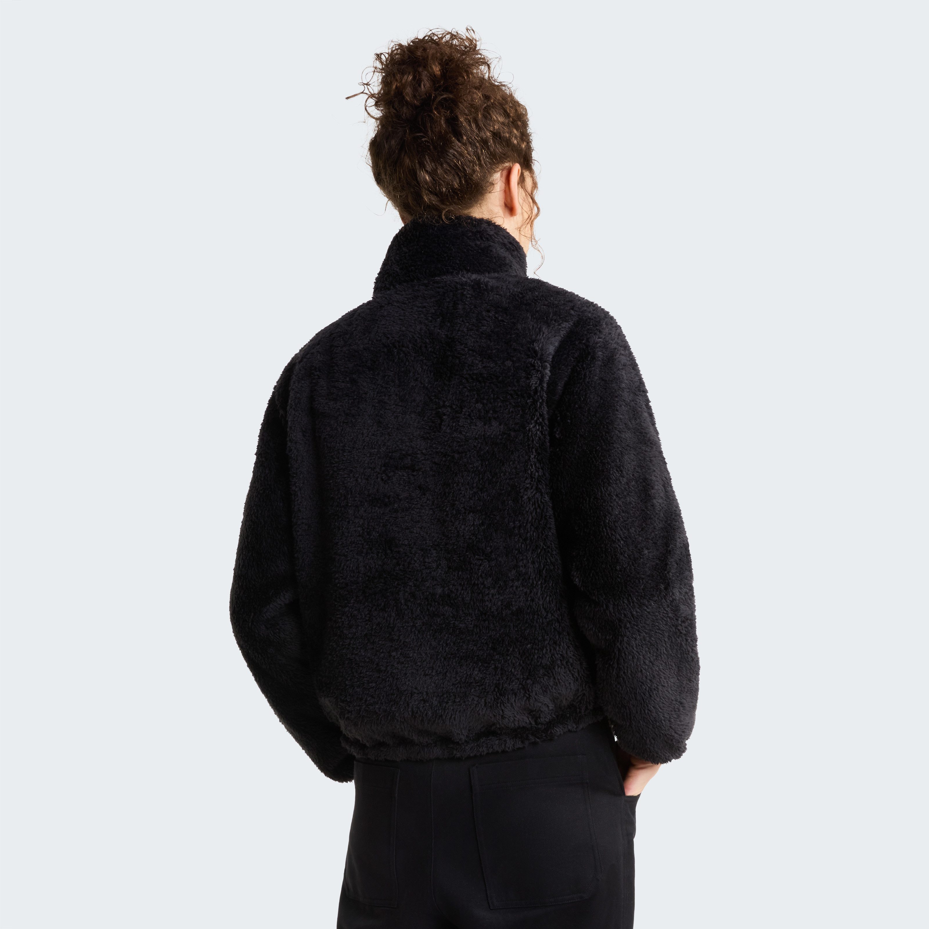 The North Face Fleeceshirt mit Stehkragen, hochfloriges Fleece, lockere Passform