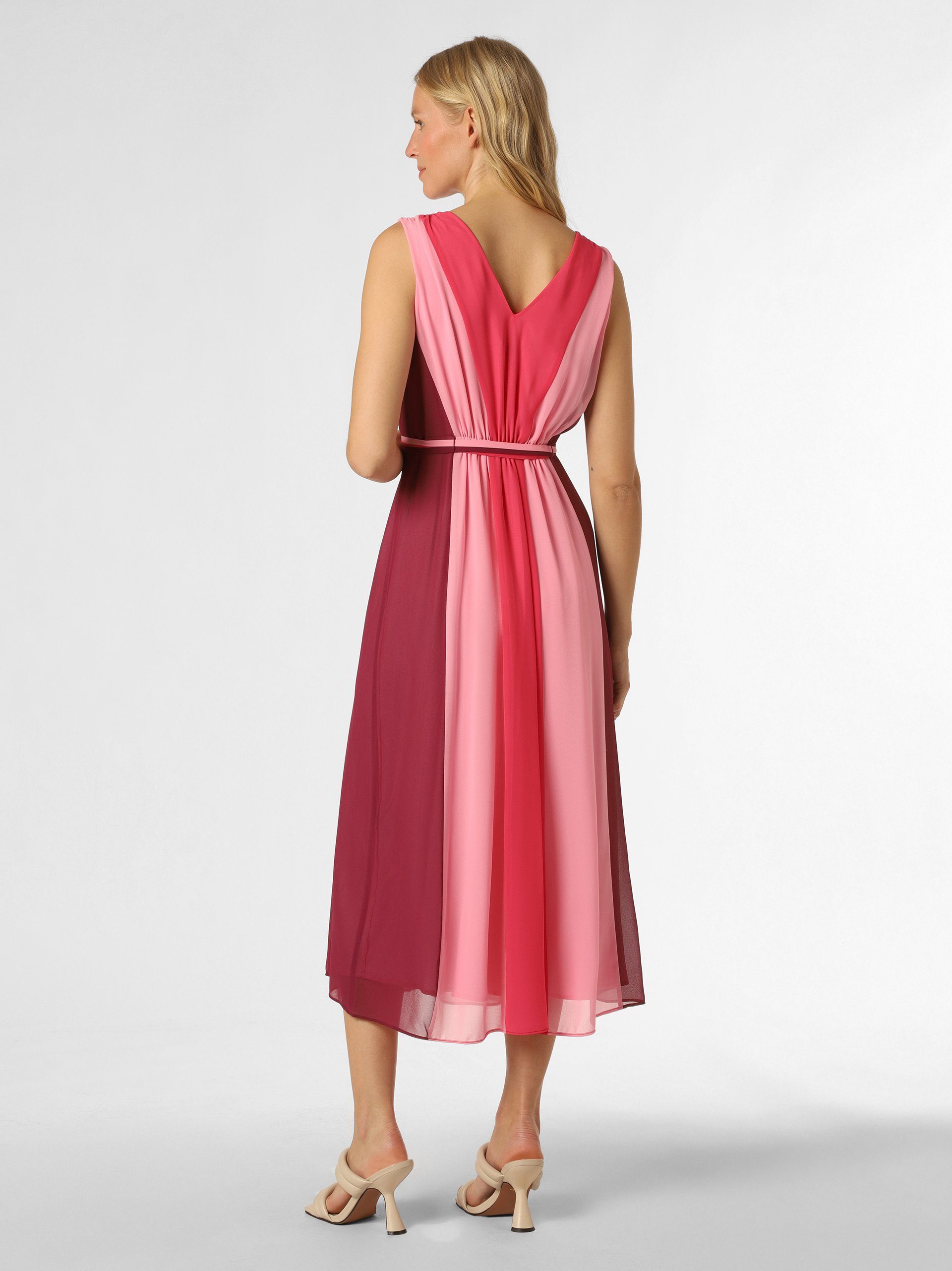 Comma A-Linien-Kleid pink