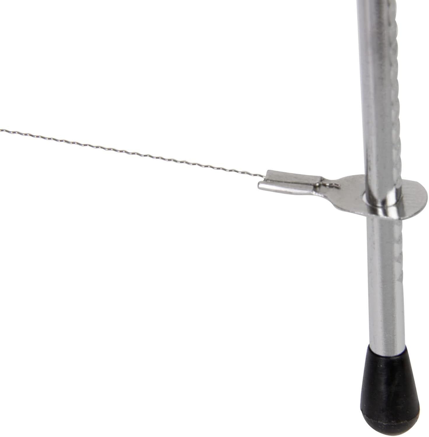 Wenco Tortenbodenteiler Edelstahl 24-30 cm Kuchentrenner, Perfekt torten durchschneiden