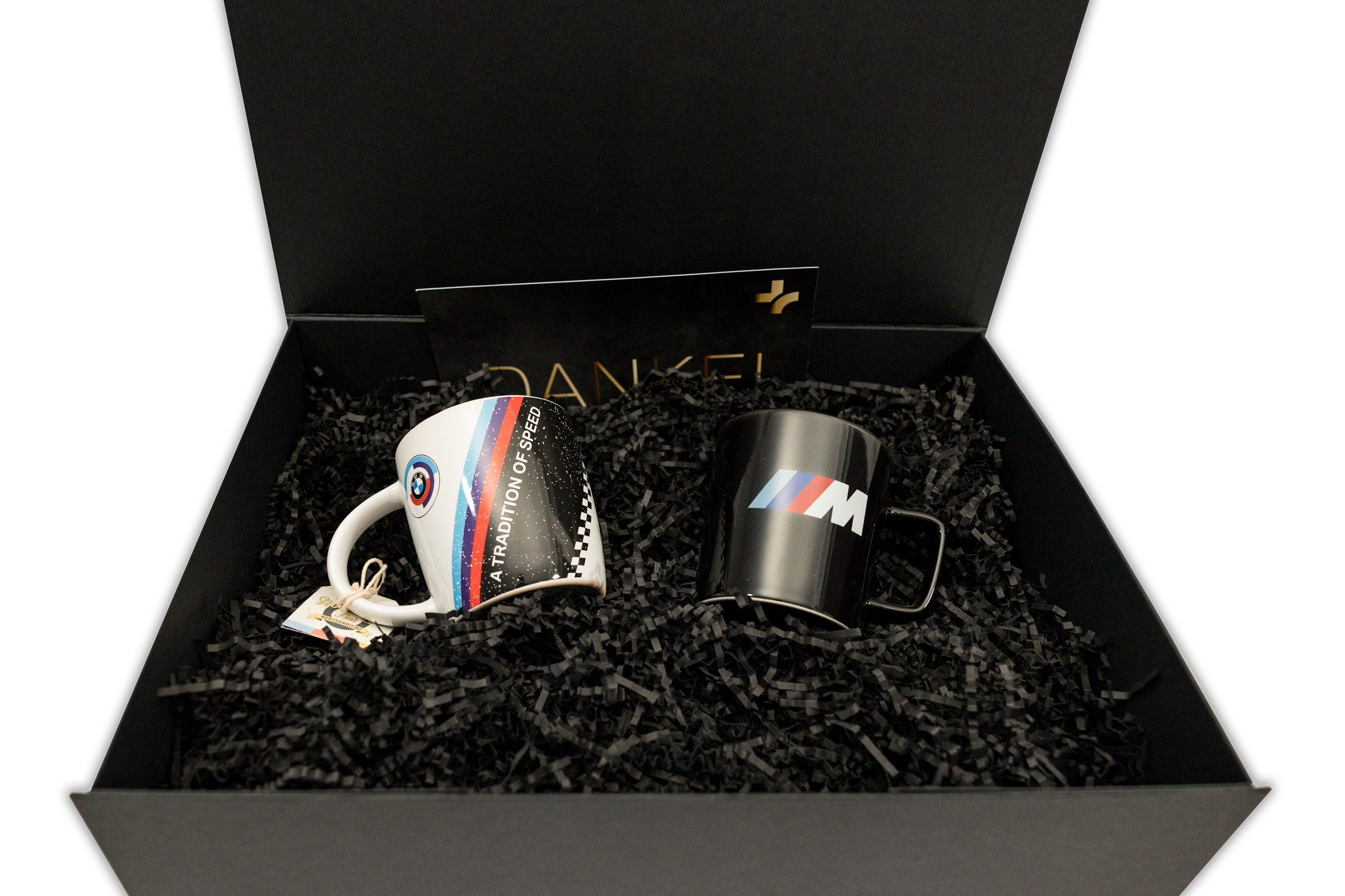 BMW Tasse BMW M Motorsport Geschenkbox Exklusive Geschenkset Tasse Kaffeetasse, 1-tlg.