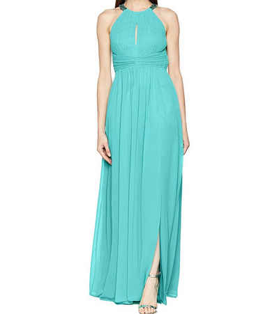 Vera Mont Sommerkleid »VERA MONT Instafame Maxi-Kleid ansehnliches Damen Cocktail-Kleid mit Plissee-Optik und Ziersteinen Abend-Kleid Blau«