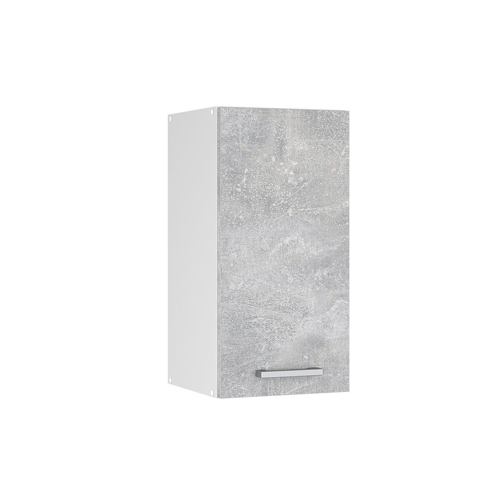 Vicco Hängeschrank Küchenhängeschrank 40 cm R-Line Weiß Beton