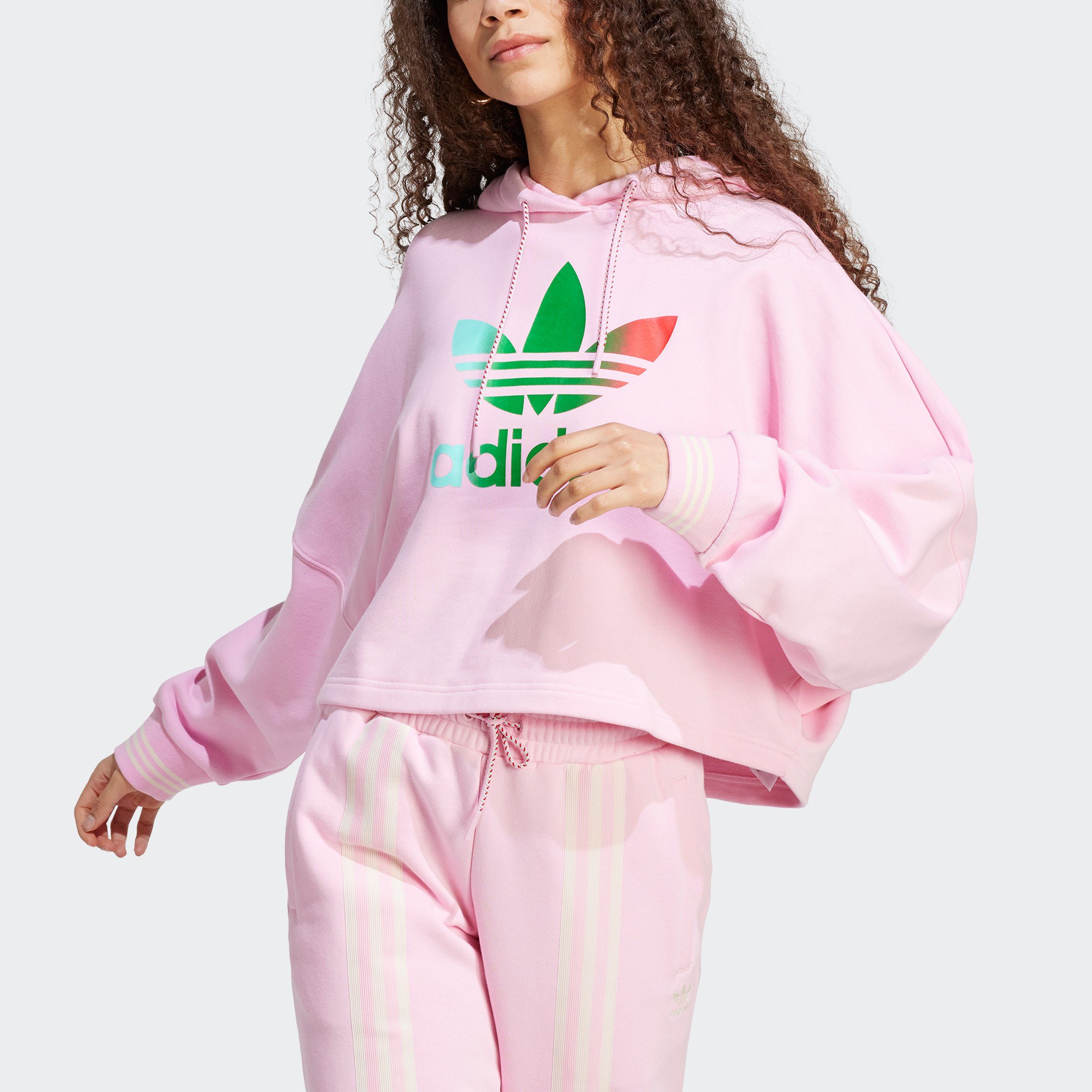 adidas Originals Kapuzensweatshirt ADICOLOR 70S CROPPED HOODIE