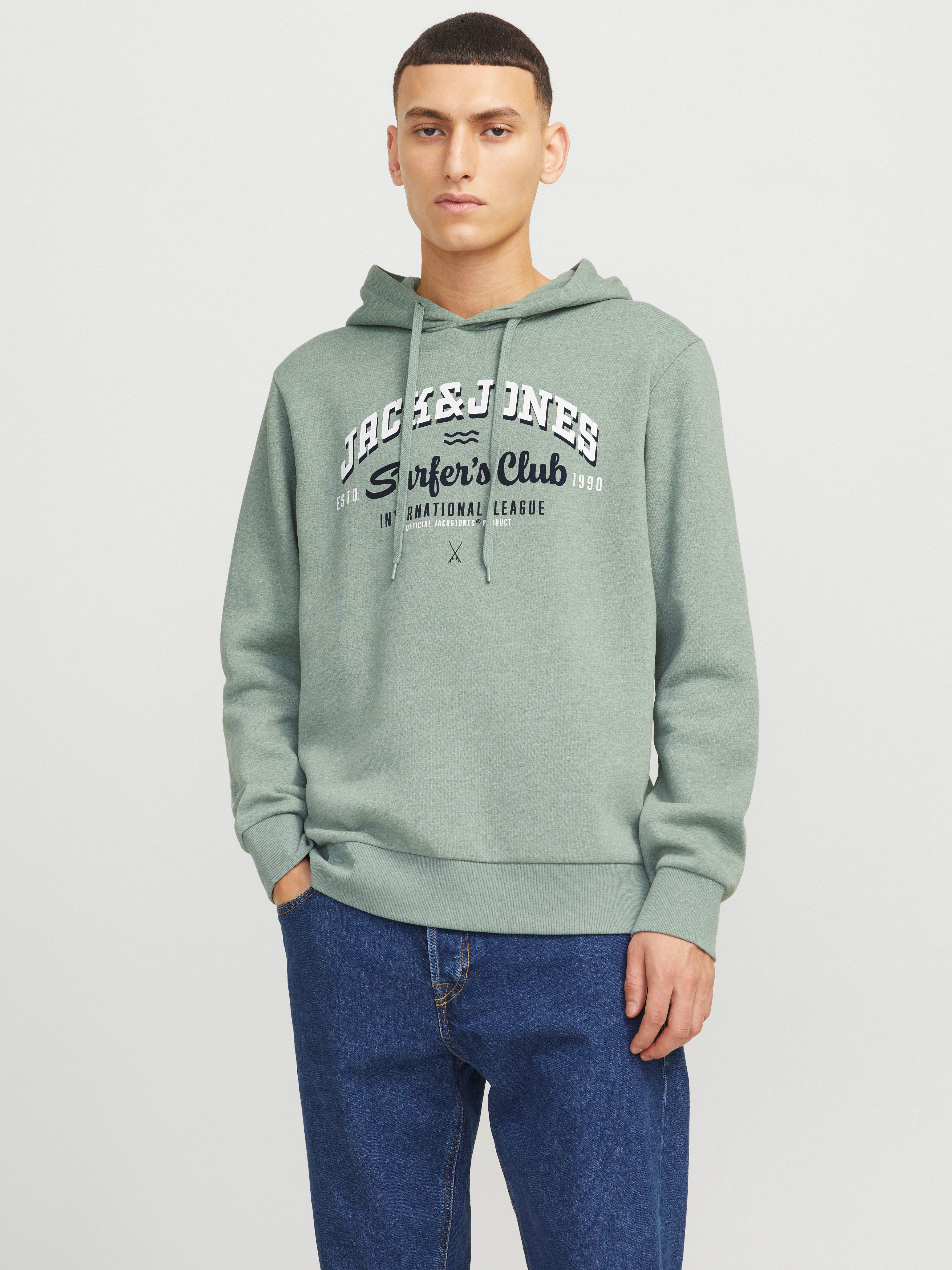 Jack & Jones Kapuzensweatshirt JJELOGO SWEAT günstig online kaufen
