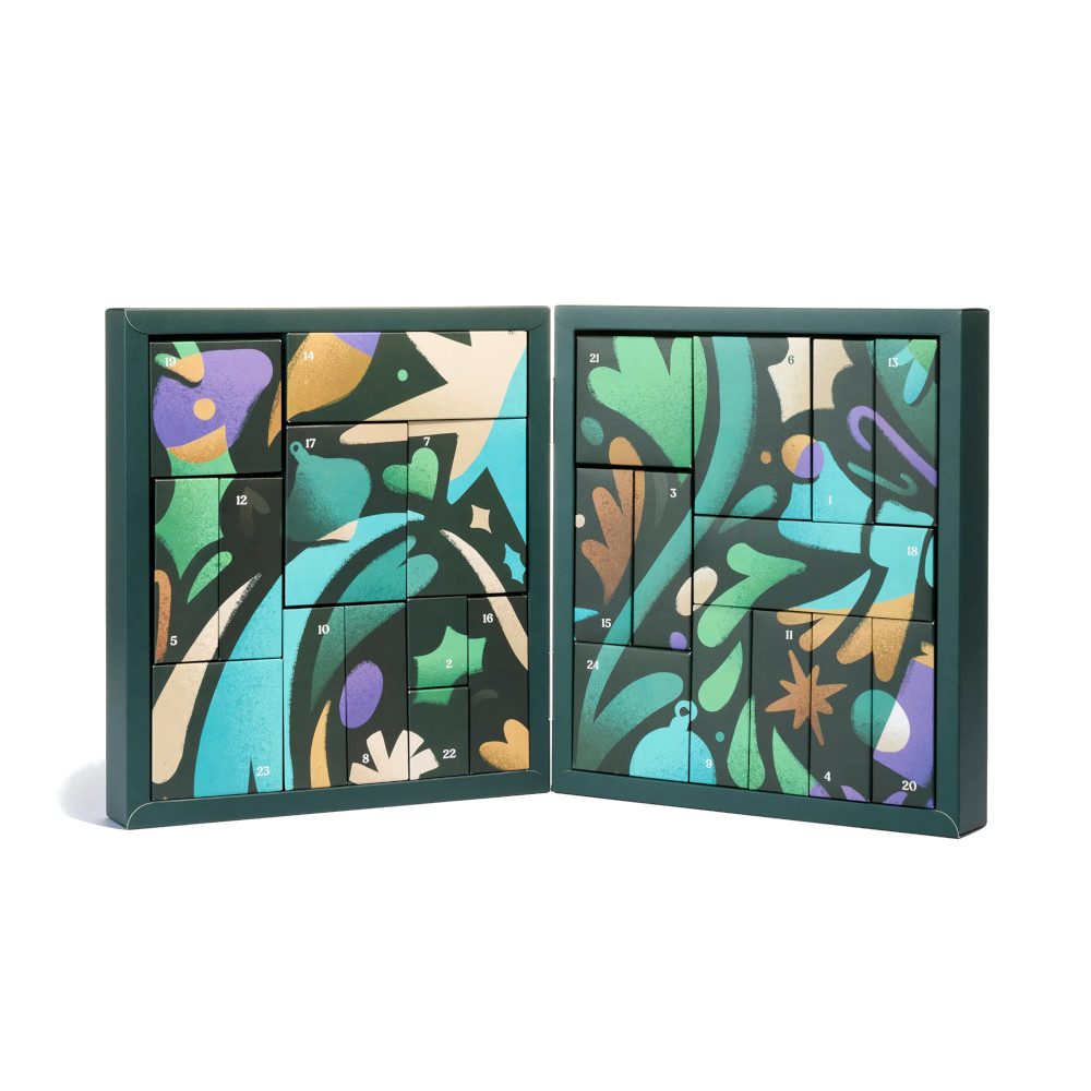 The Body Shop Adventskalender The Body Shop Classic Beauty Adventskalender 2025 – 24 Überraschungen (24-tlg), Pflege-Adventskalender mit 24 ikonischen Body Shop Produkten