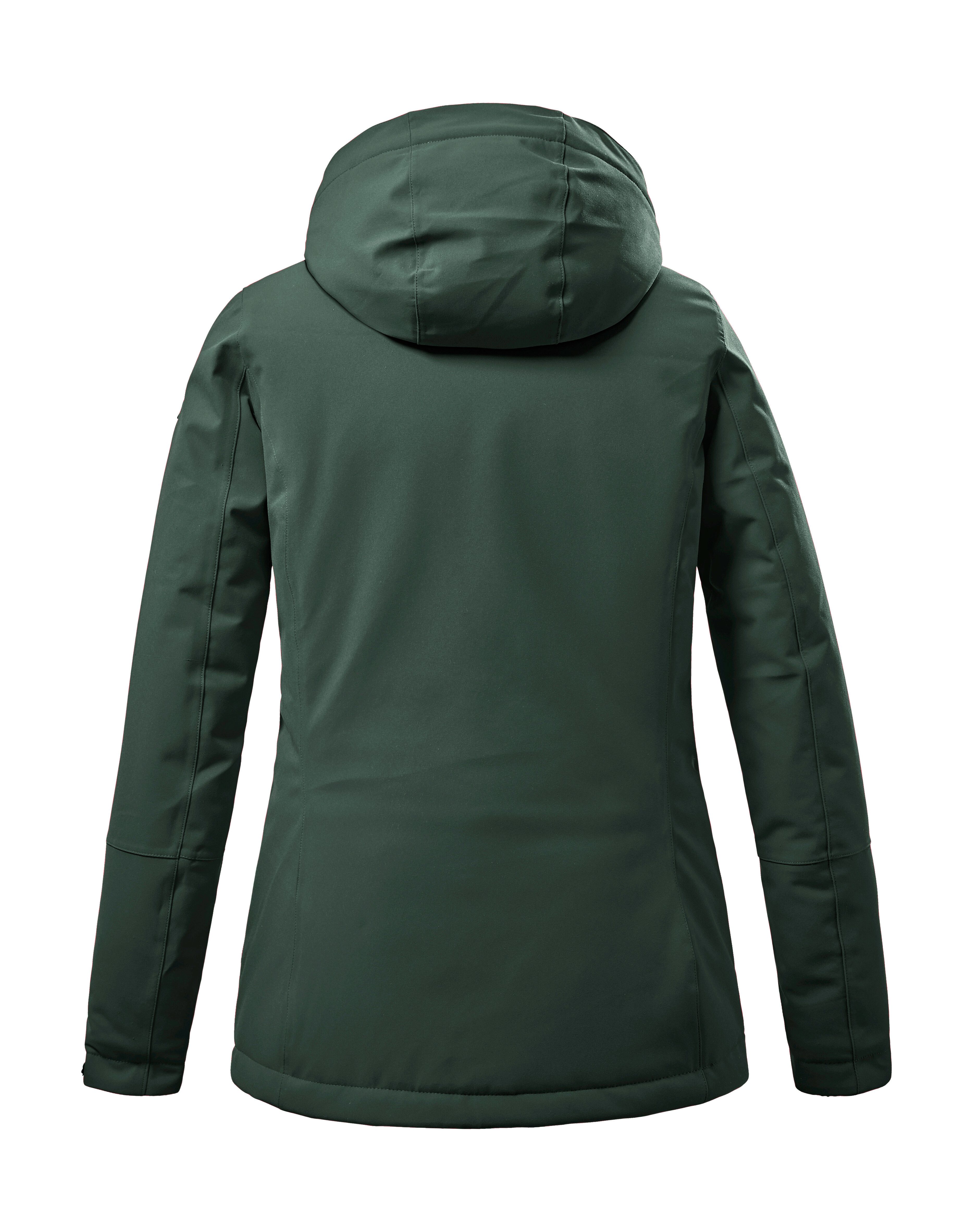 Killtec Outdoorjacke KOW 140 WMN JCKT Wasserdichte Damenjacke, atmungsaktiv, abnehmbare Kapuze