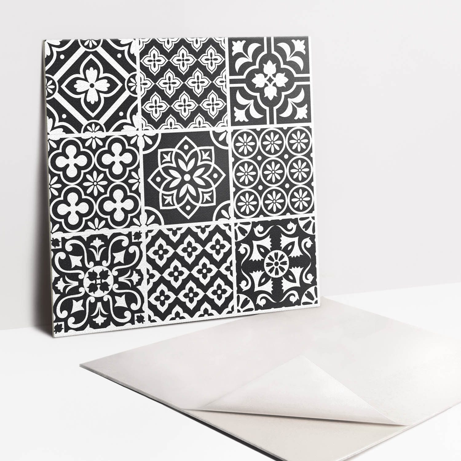 Tulup Wandtattoo Wandfliese Selbstklebend 30x30cm Portugiesische Fliesen 9Stück (9 St)