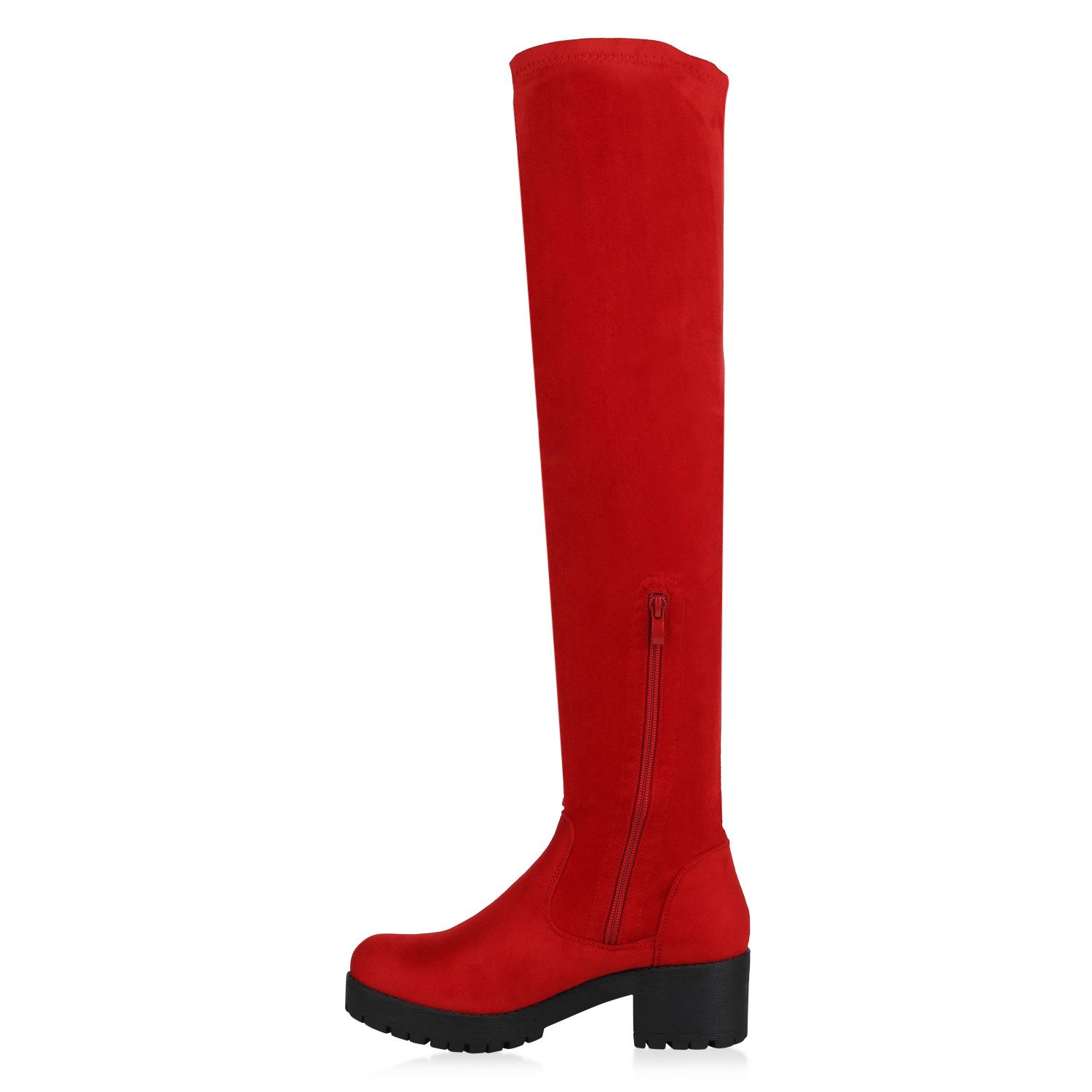 VAN HILL 823456 Overkneestiefel mit einer günstig online kaufen