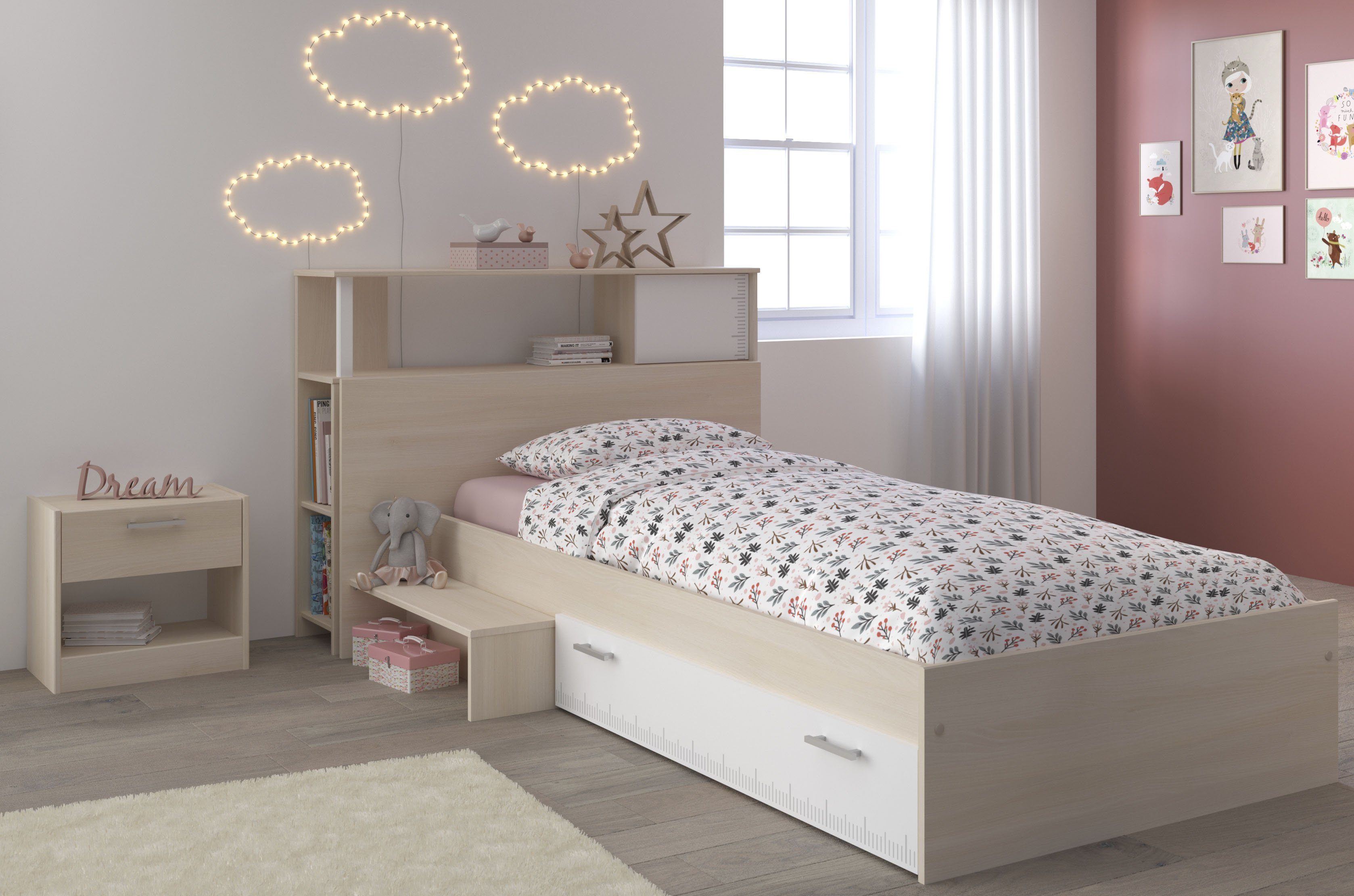 Parisot Jugendzimmer-Set Parisot Kinderimmer Charly 17, (3-tlg)