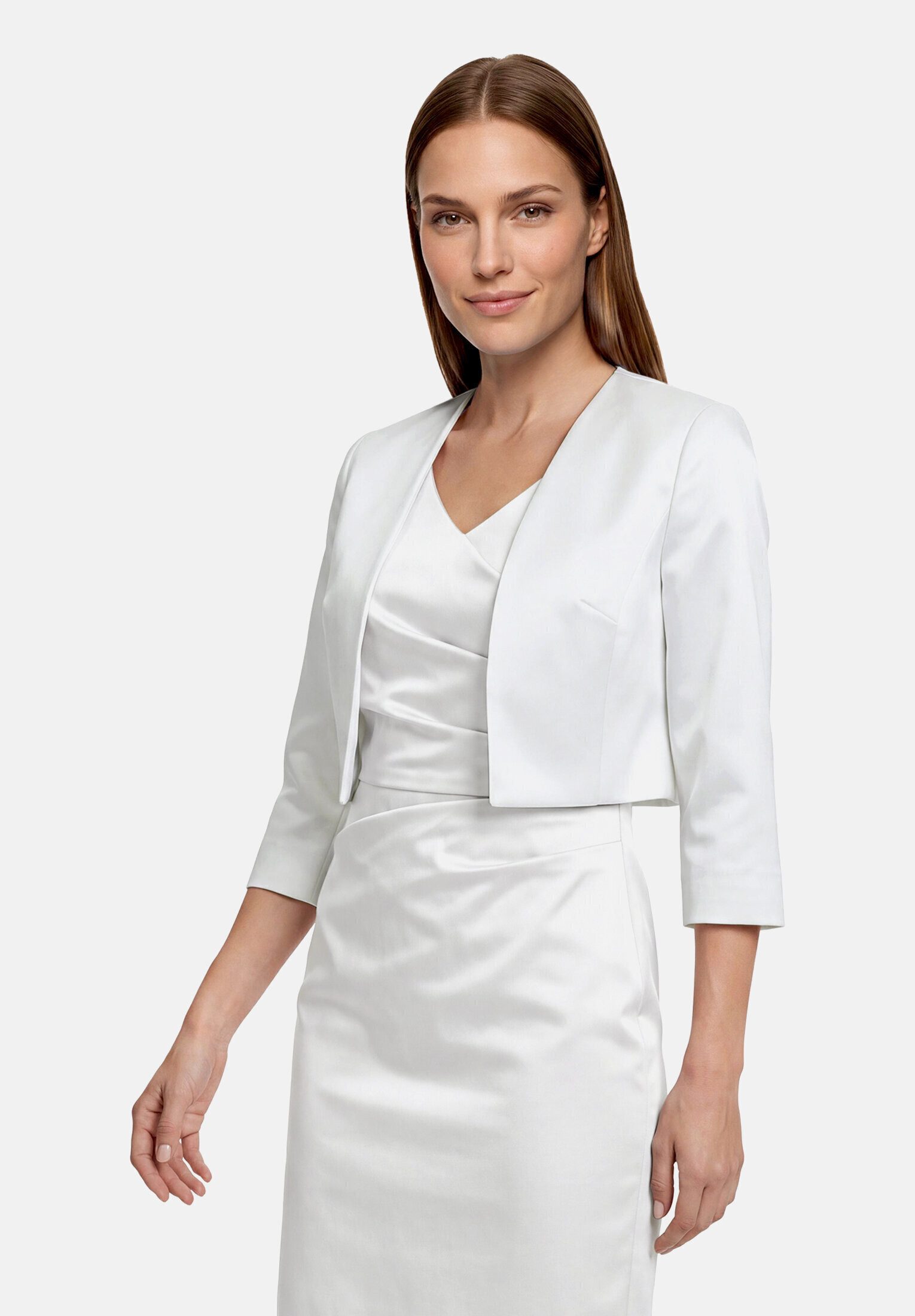 Vera Mont Bolerojacke Damen mit Kellerfalten – Bild 2 von 5