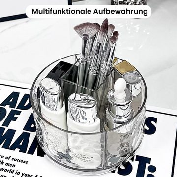 MAGICSHE Make-Up Organizer Transparent 360°drehbar Aufbewahrungsbox