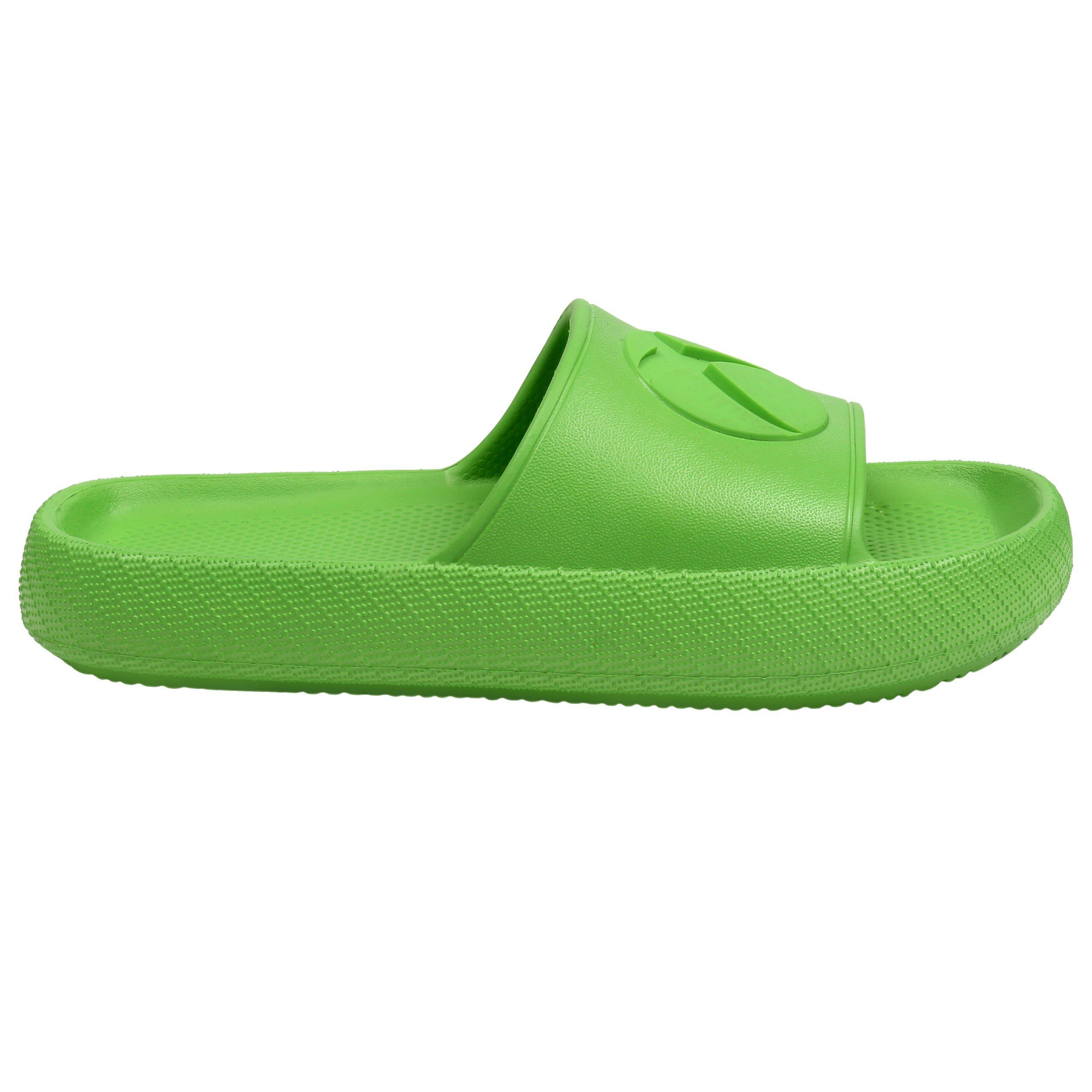 Sarcia.eu XBOX Jungen Badelatschen mit dicker Sohle, grün, Jugend-Flip-Flops Badeschuh