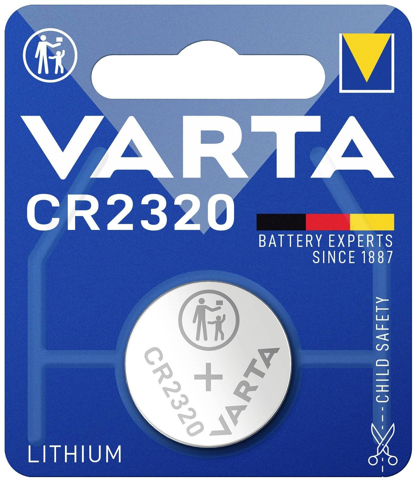 VARTA VARTA Knopfzelle CR 2320 Lithium Varta Professional Electronics CR2... Knopfzelle