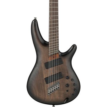 Ibanez E-Bass, Bass Workshop SRC6MS-BLL Multiscale Crossover Bass Black Stained Bur