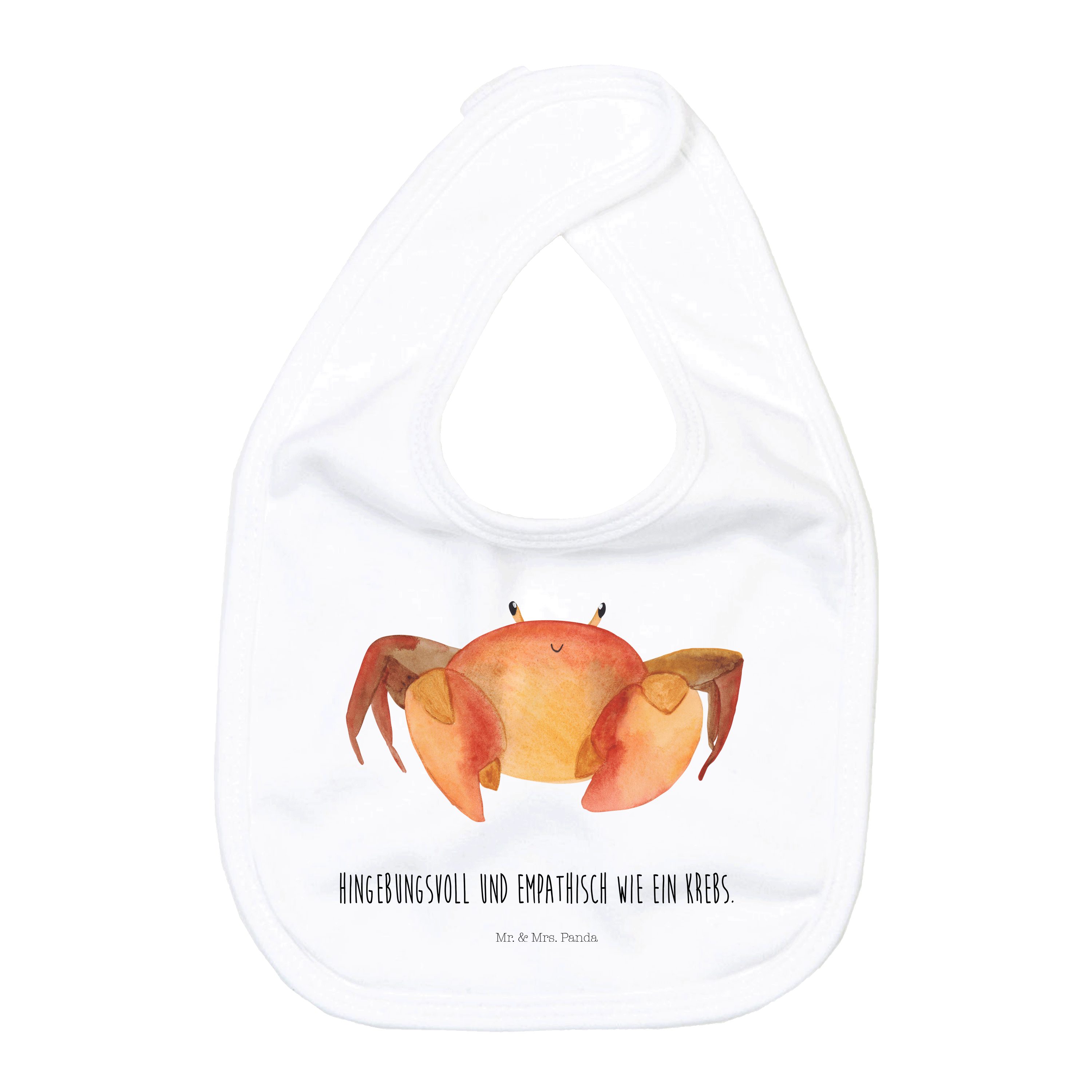 Tragetuch Sternzeichen Krebs - Weiß - Geschenk, Tierkreiszeichen, Baby, Klettlä