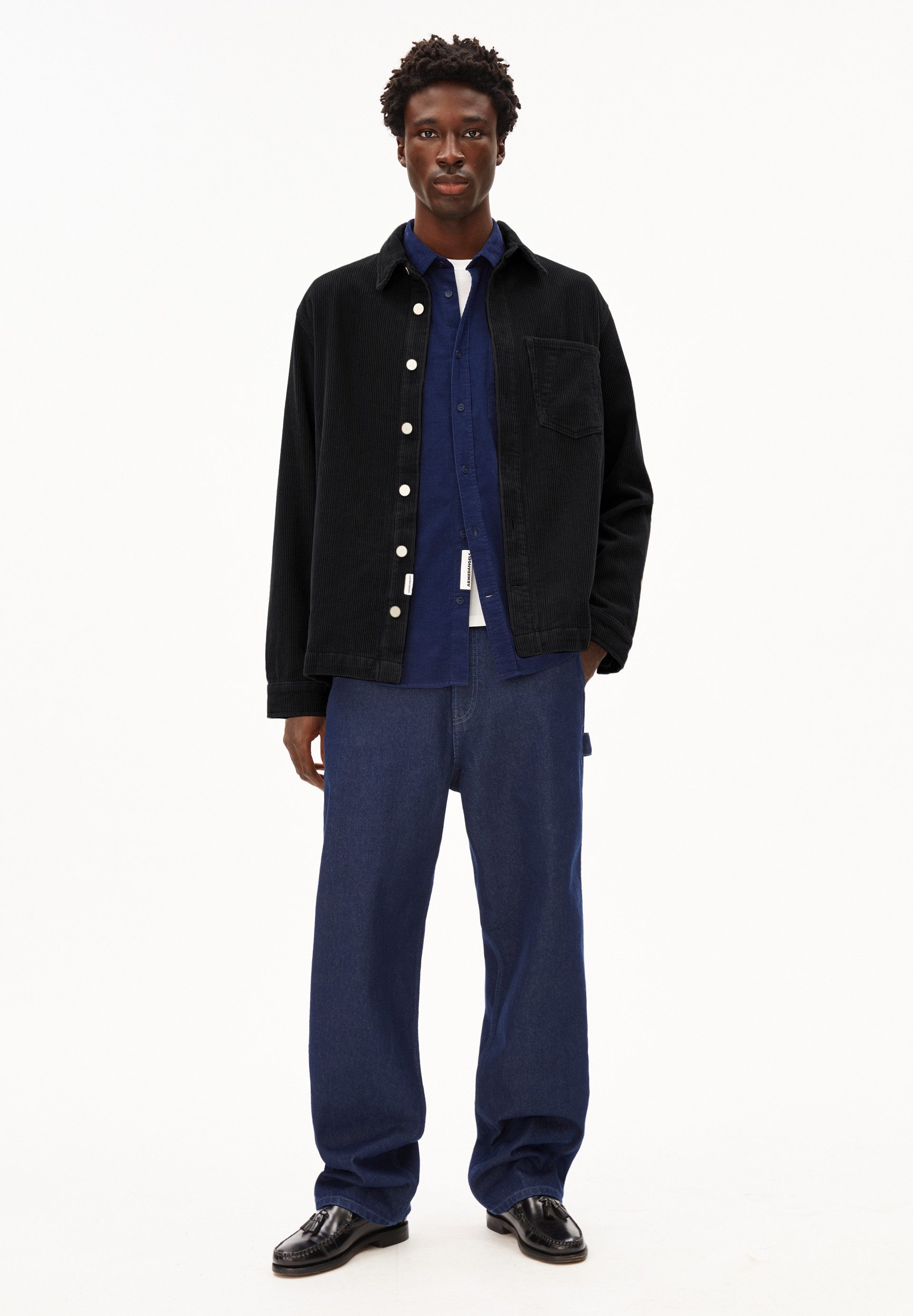 Armedangels Hemdjacke YUNAAI CORDUROY Overshirt aus Bio-Baumwoll Mix Relaxed Fit