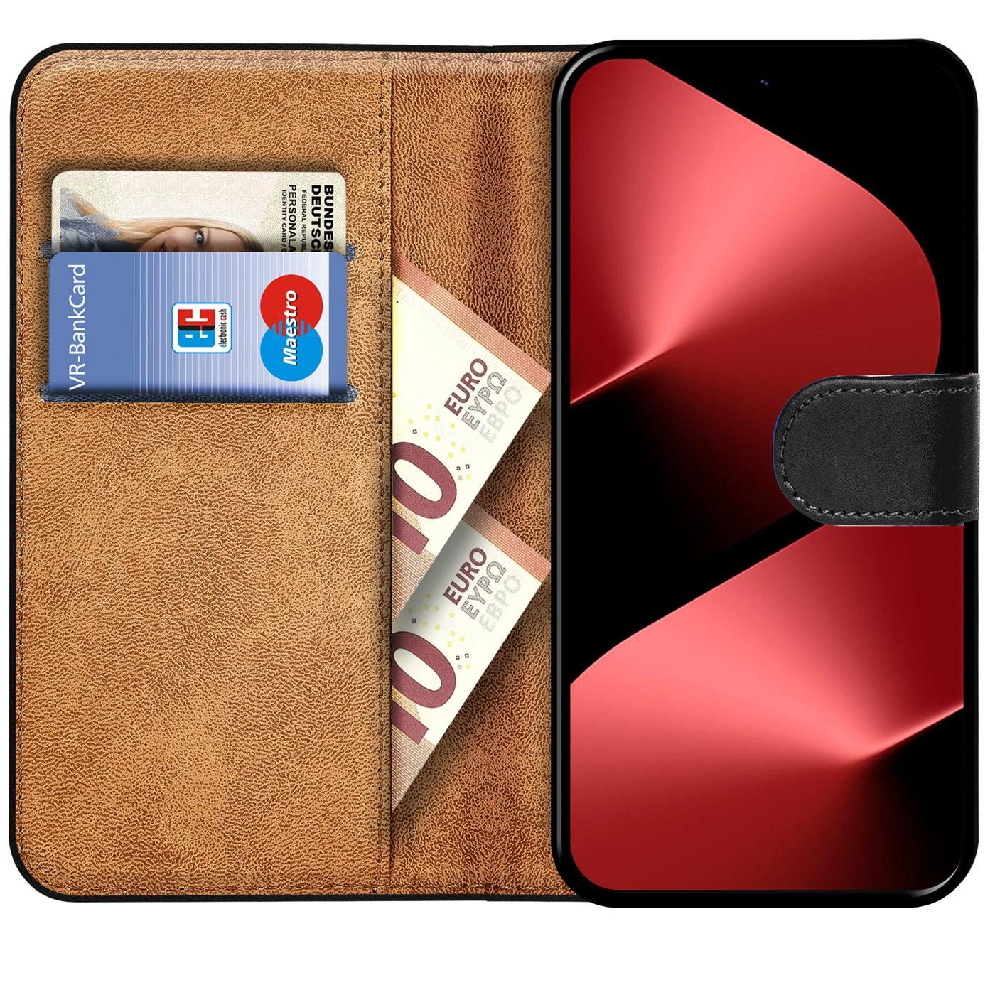 CoolGadget Handyhülle Book Case Handy Tasche für Huawei Pura 80 Pro 6,8 Zoll, Hülle Klapphülle Flip Cover für Pura 80 Pro Schutzhülle stoßfest – Bild 2 von 5