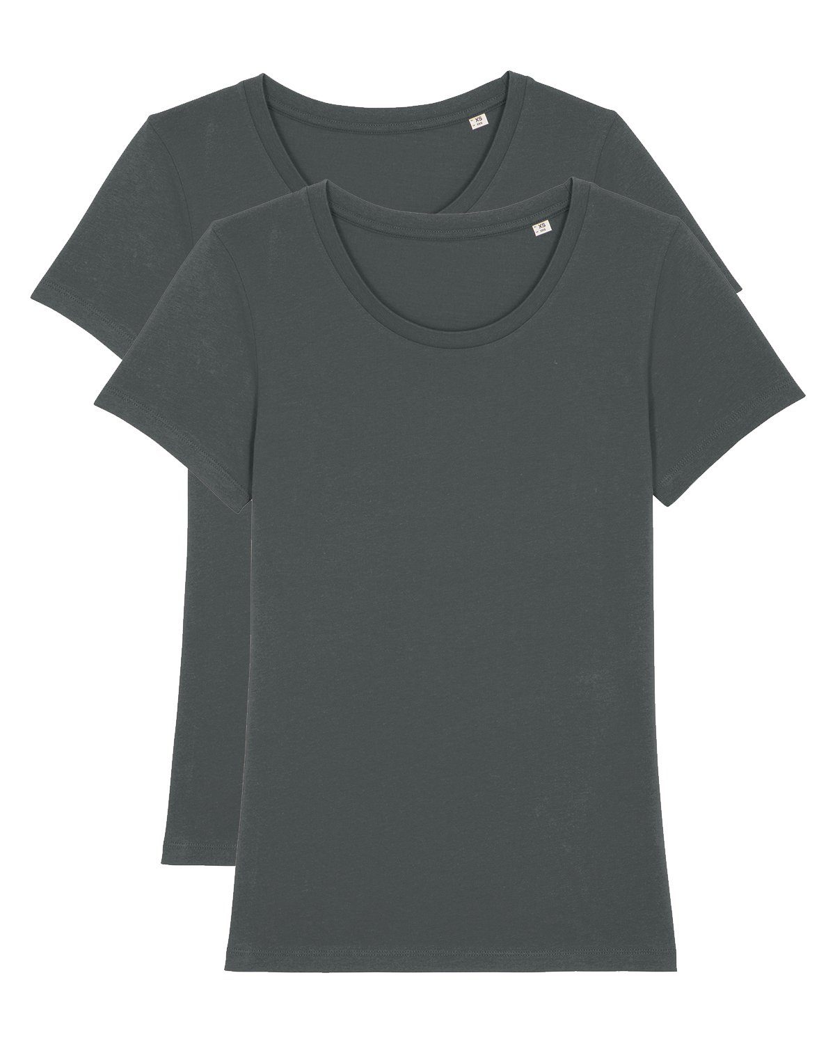 wat? Apparel Print-Shirt 2er Pack Expresser Basic Midnight Colors (1-tlg) antrazit | T-Shirts