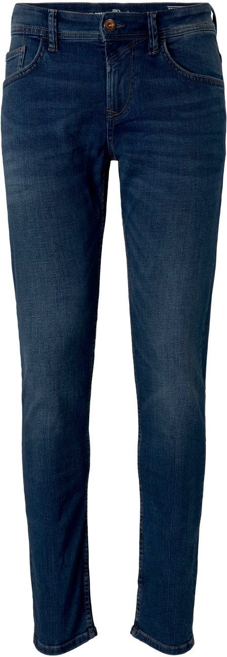 PIERS mid Denim TOM blue stone TAILOR 5-Pocket-Jeans