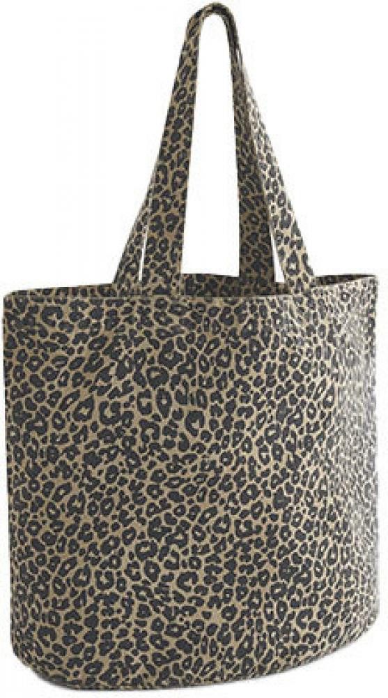 Westford Mill Umhängetasche Leopard Print Canvas Umhängetasche