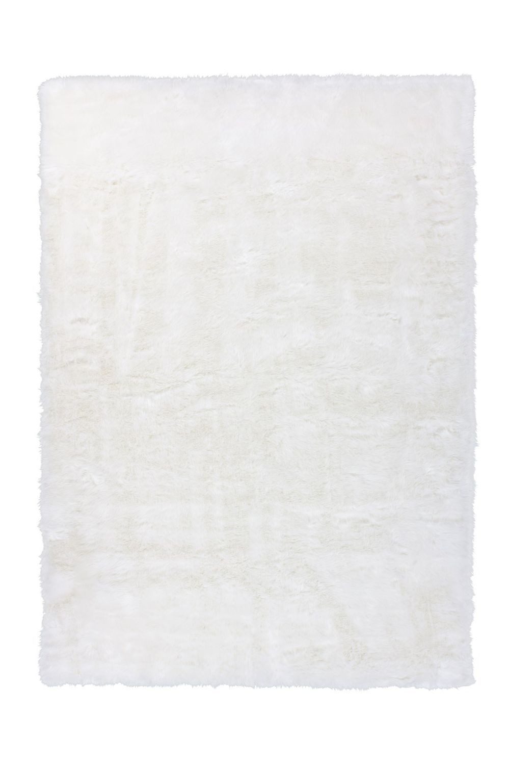 Teppich Boss Hochflor-Teppich Hochflor Teppich Cindy 110 - Weiß, rechteckig, Höhe: 55 mm