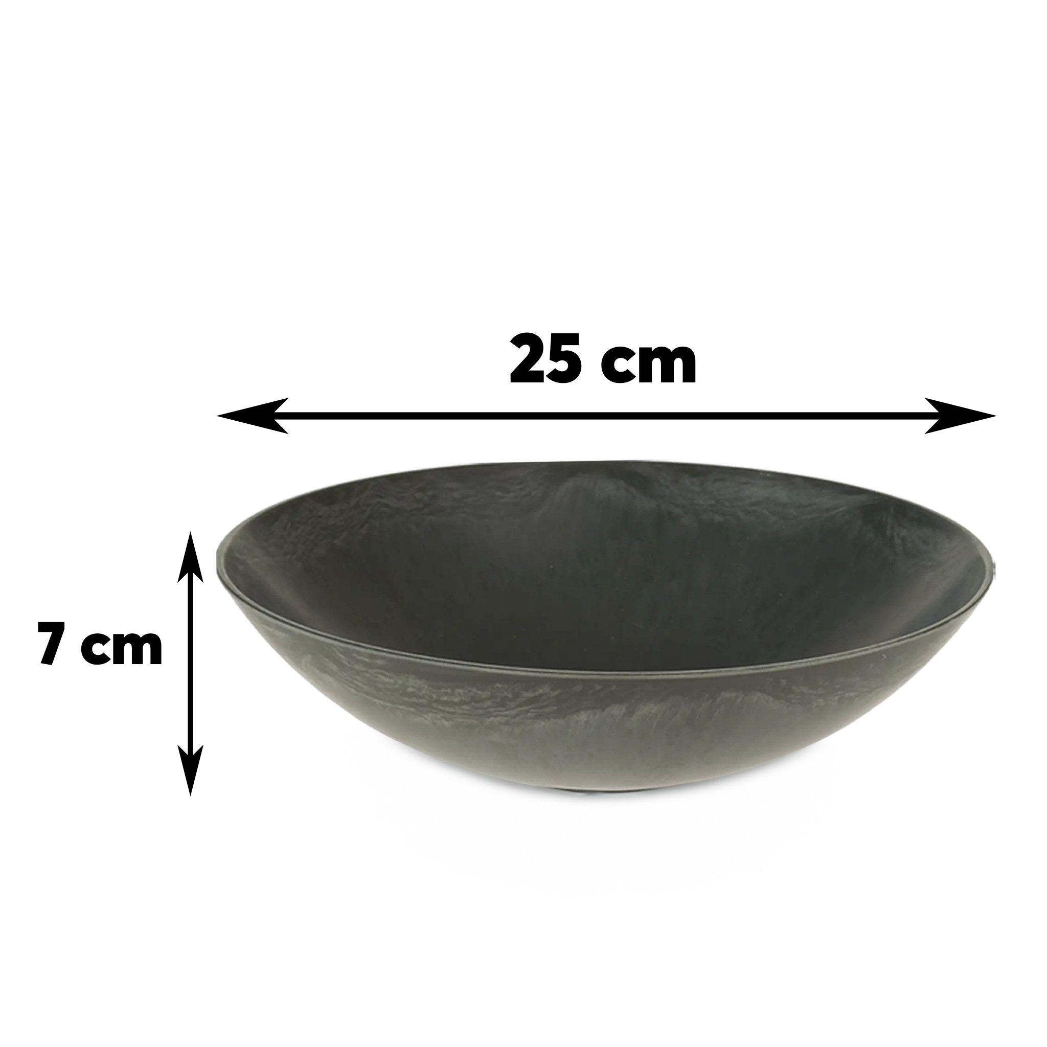 matches21 HOME & HOBBY Blumentopf Flache Pflanzschalen für draussen Dekosch günstig online kaufen