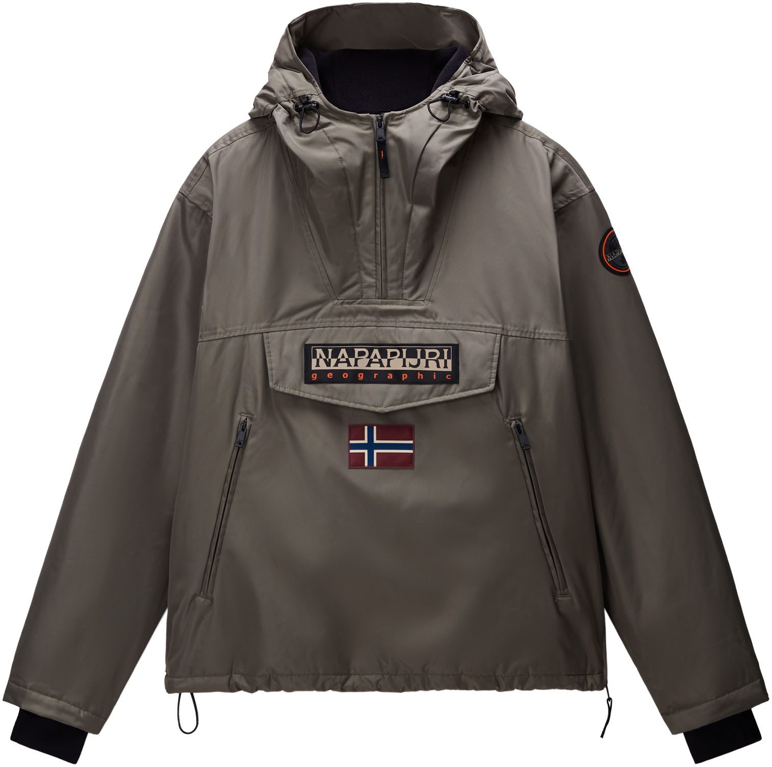 Napapijri Anorak RAINFOREST mit weit regulierbarer Kapuze, Regular Fit