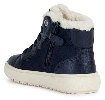 Geox J THELEVEN GIRL BABX Winterstiefel Sneaker, Kinderstiefel mit atmungsaktiver Geox-Spezial Membrane